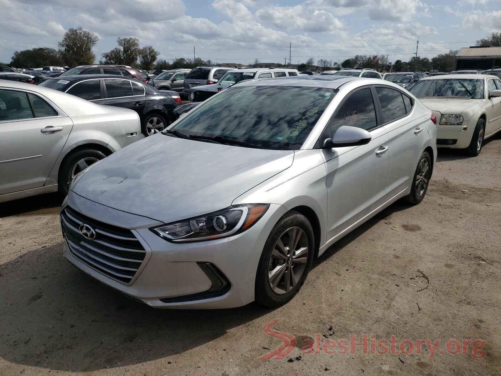 5NPD84LF7JH264452 2018 HYUNDAI ELANTRA