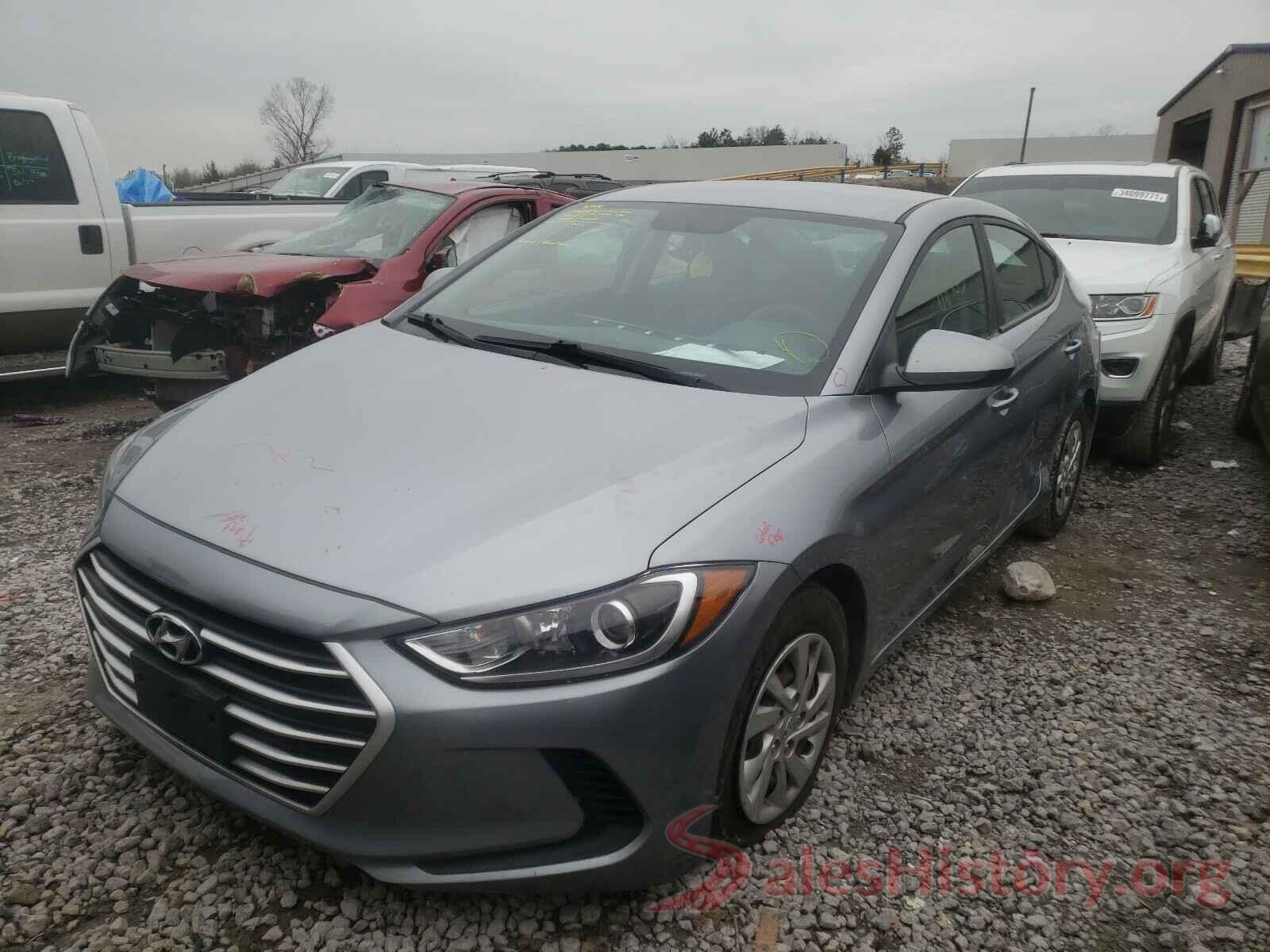 5NPD74LF2HH204849 2017 HYUNDAI ELANTRA