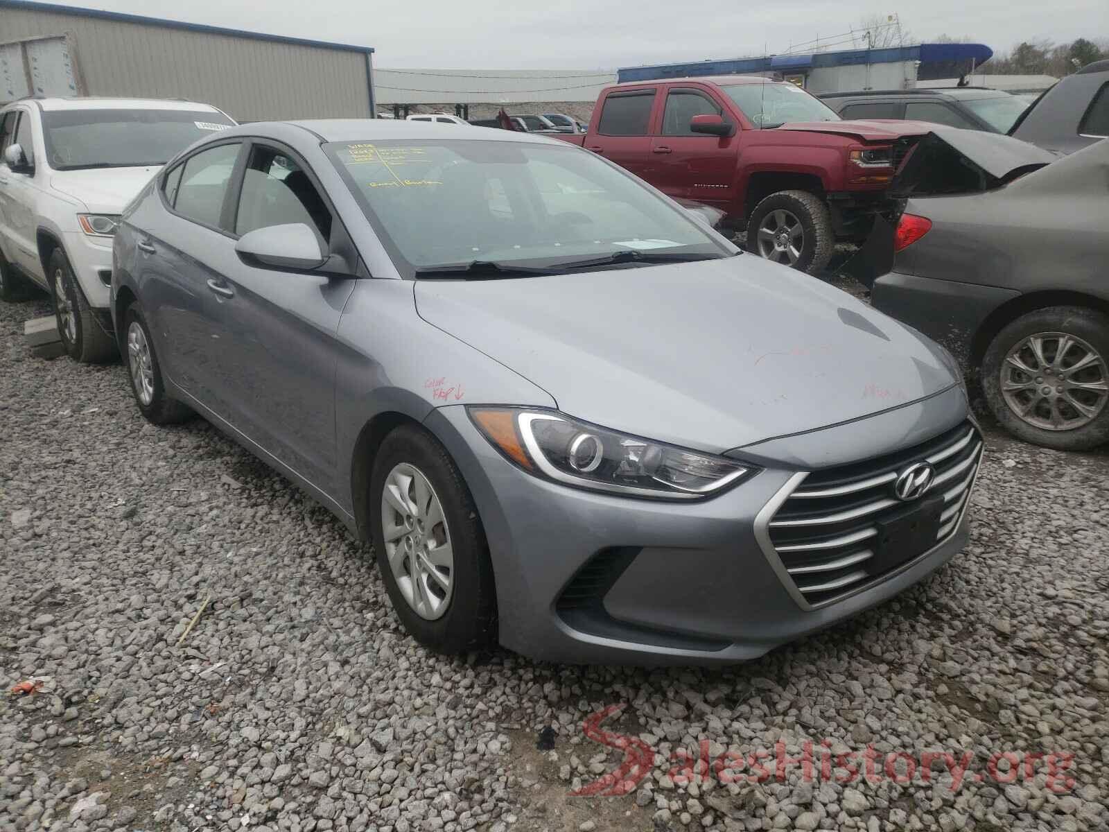 5NPD74LF2HH204849 2017 HYUNDAI ELANTRA