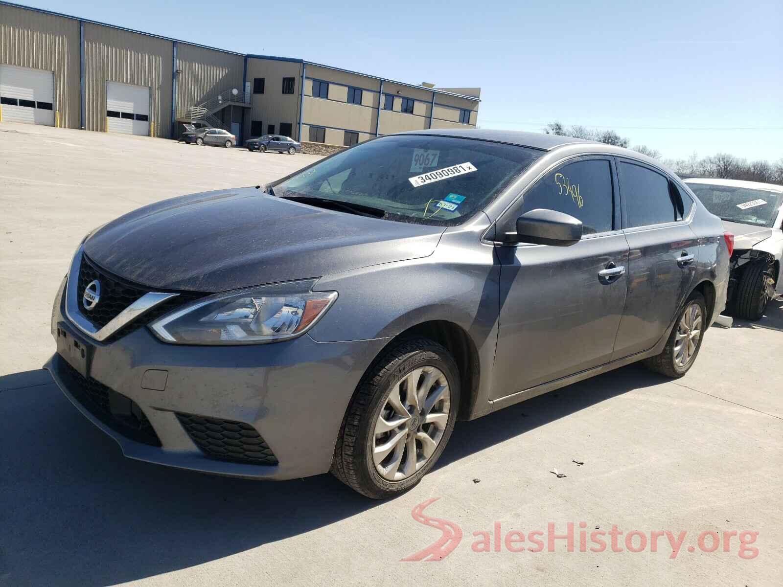 3N1AB7AP1KY261636 2019 NISSAN SENTRA