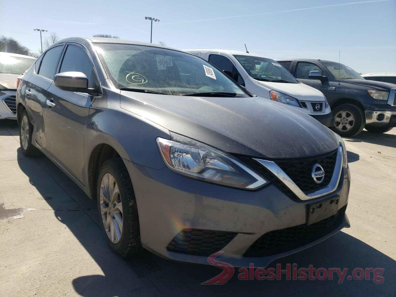 3N1AB7AP1KY261636 2019 NISSAN SENTRA