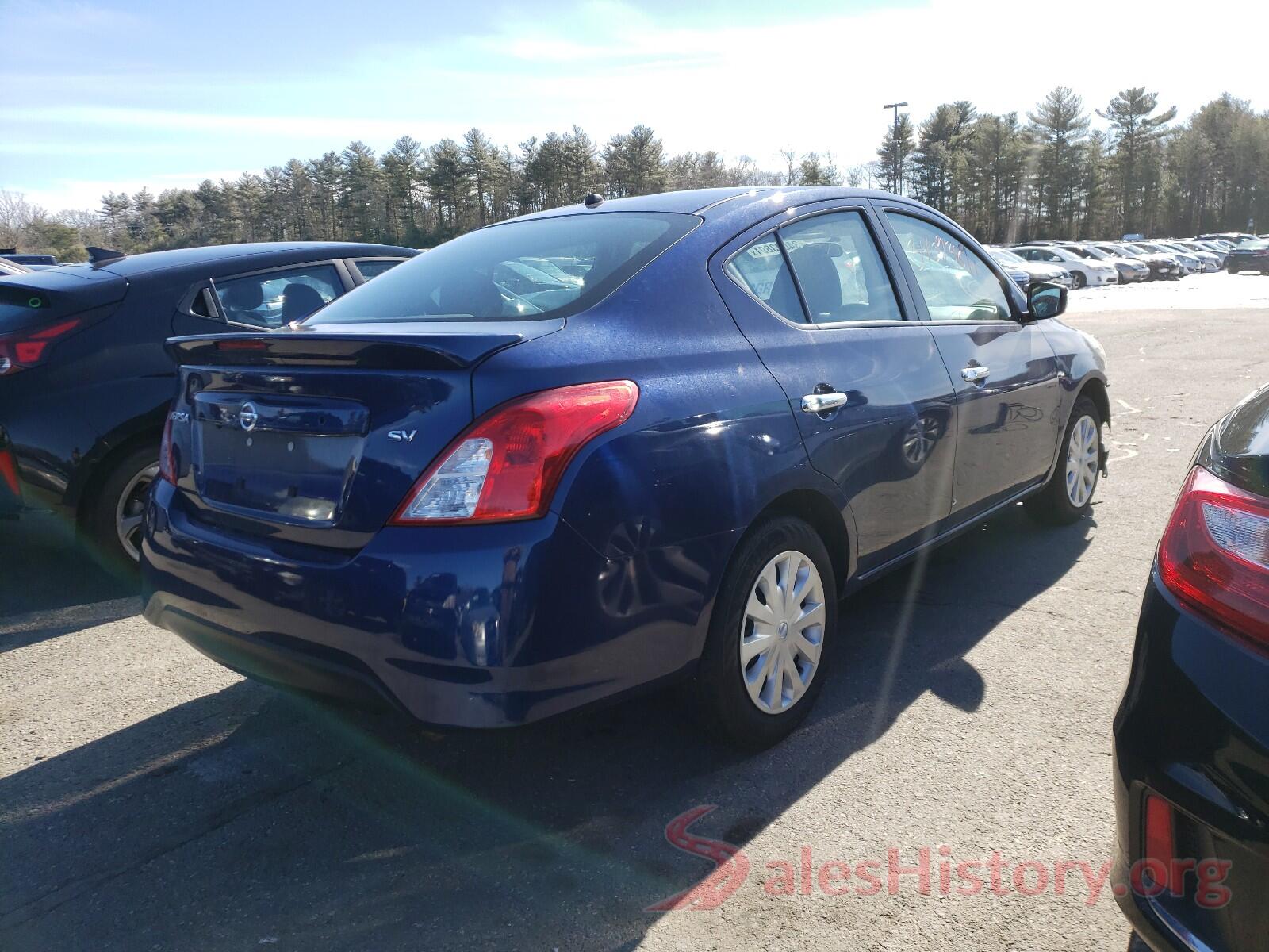 3N1CN7AP2KL850322 2019 NISSAN VERSA