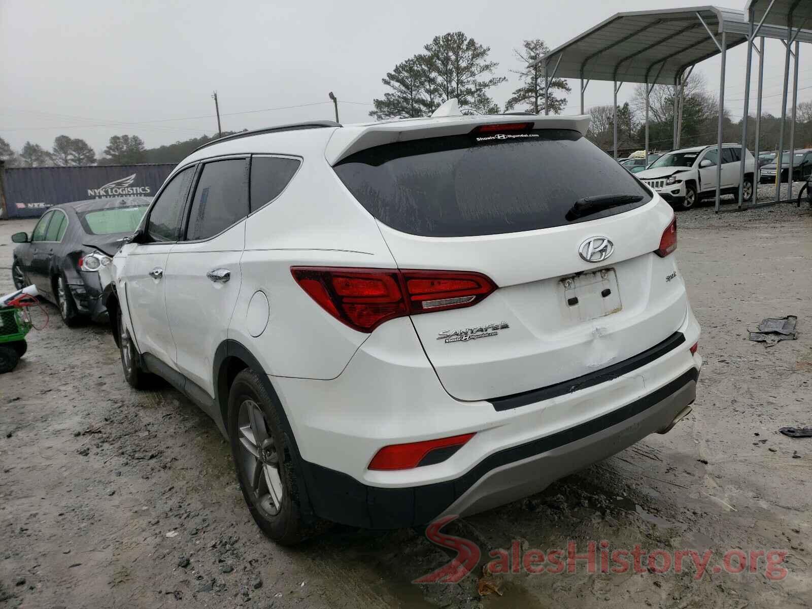 5NMZU3LB5JH074302 2018 HYUNDAI SANTA FE