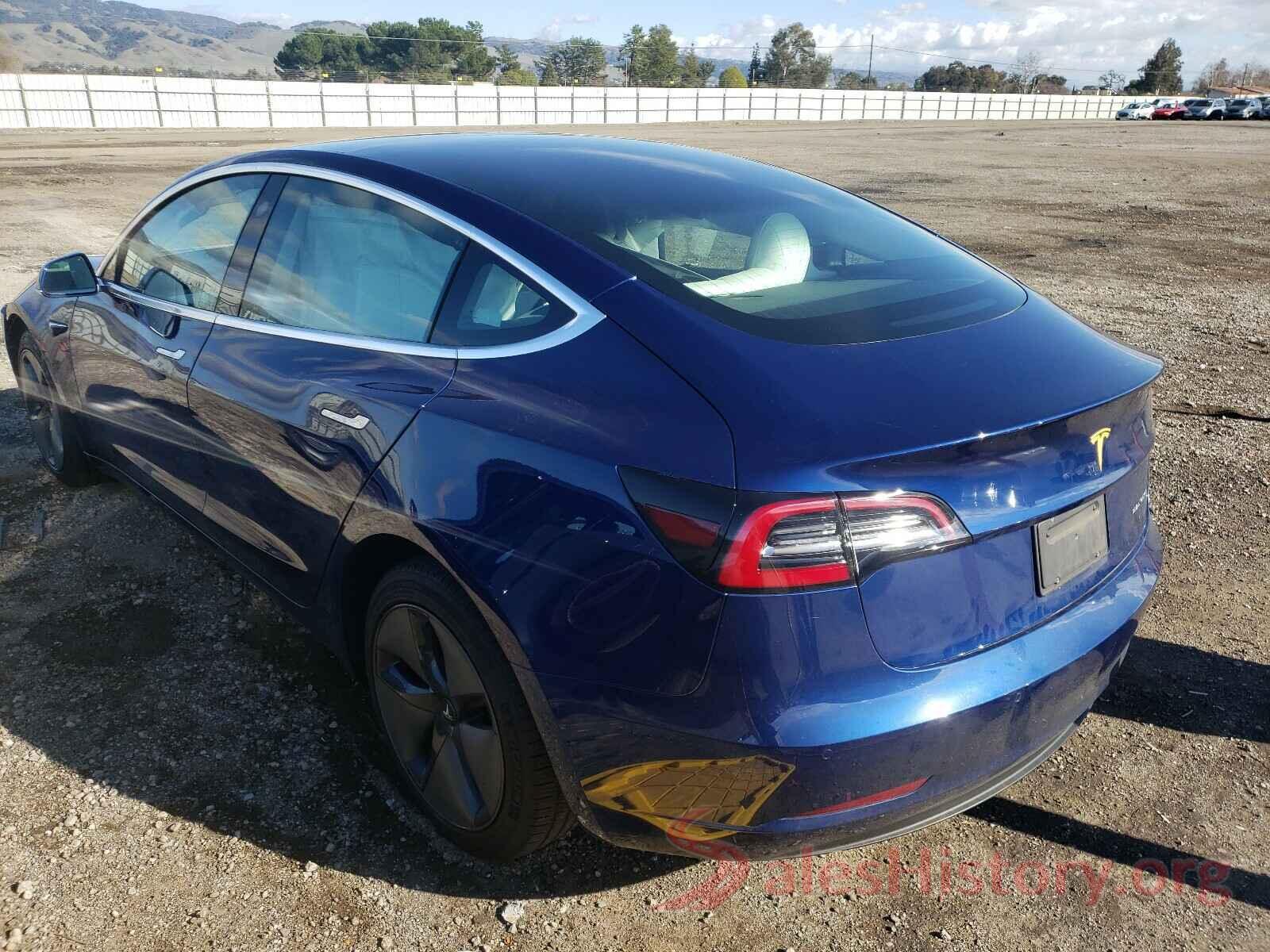 5YJ3E1EBXKF195110 2019 TESLA MODEL 3