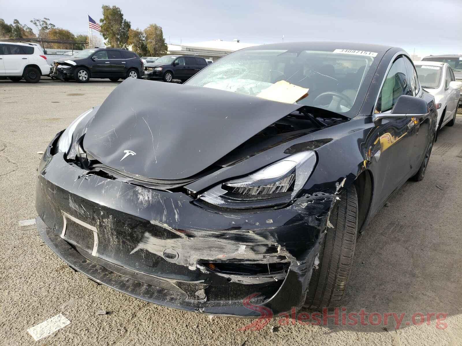 5YJ3E1EA8JF034342 2018 TESLA MODEL 3