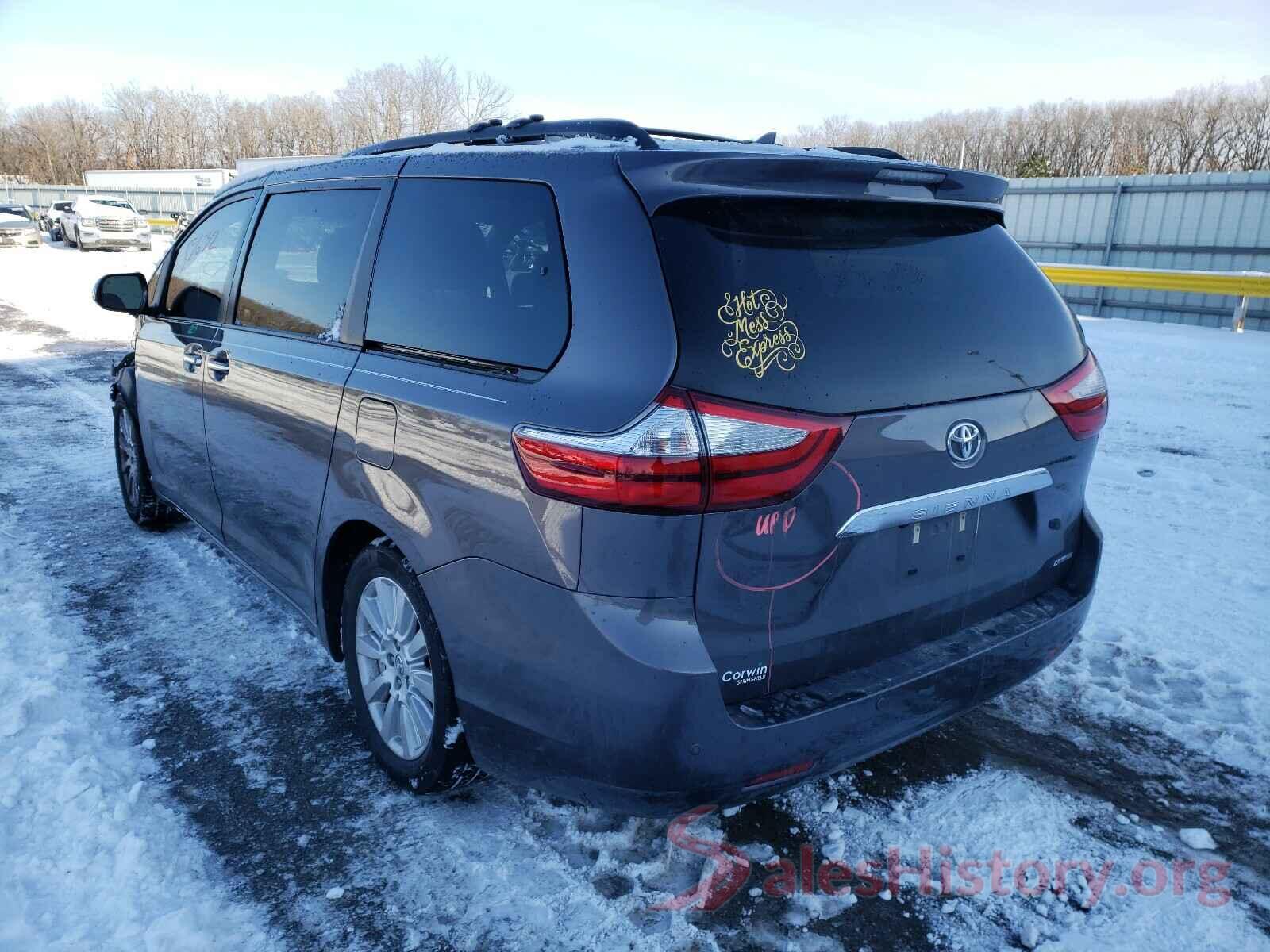 5TDYZ3DC3HS792989 2017 TOYOTA SIENNA