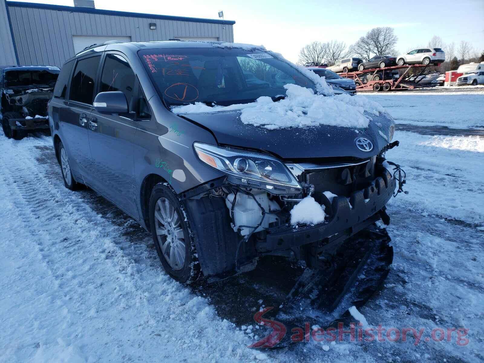 5TDYZ3DC3HS792989 2017 TOYOTA SIENNA