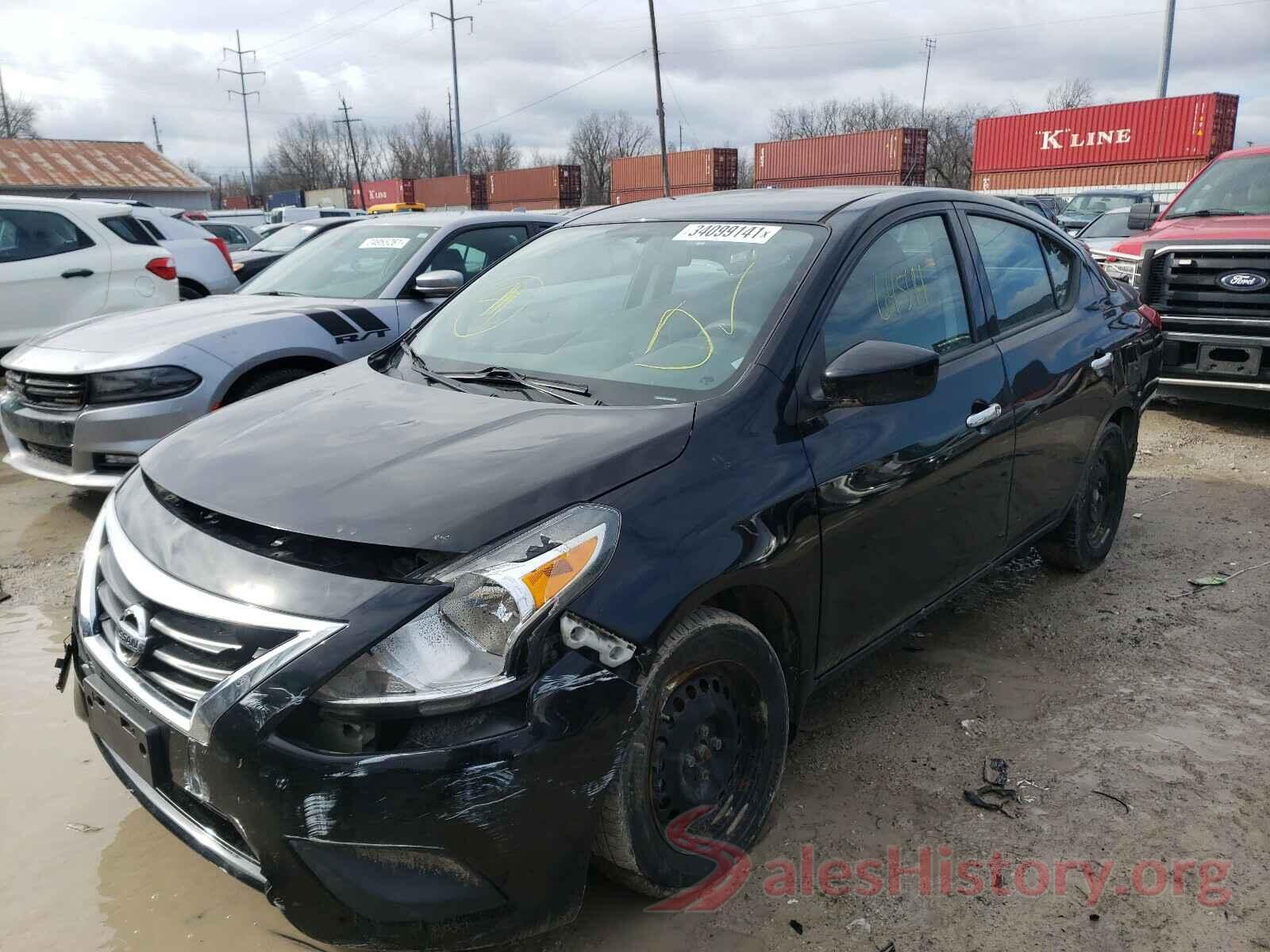 3N1CN7AP7GL900588 2016 NISSAN VERSA