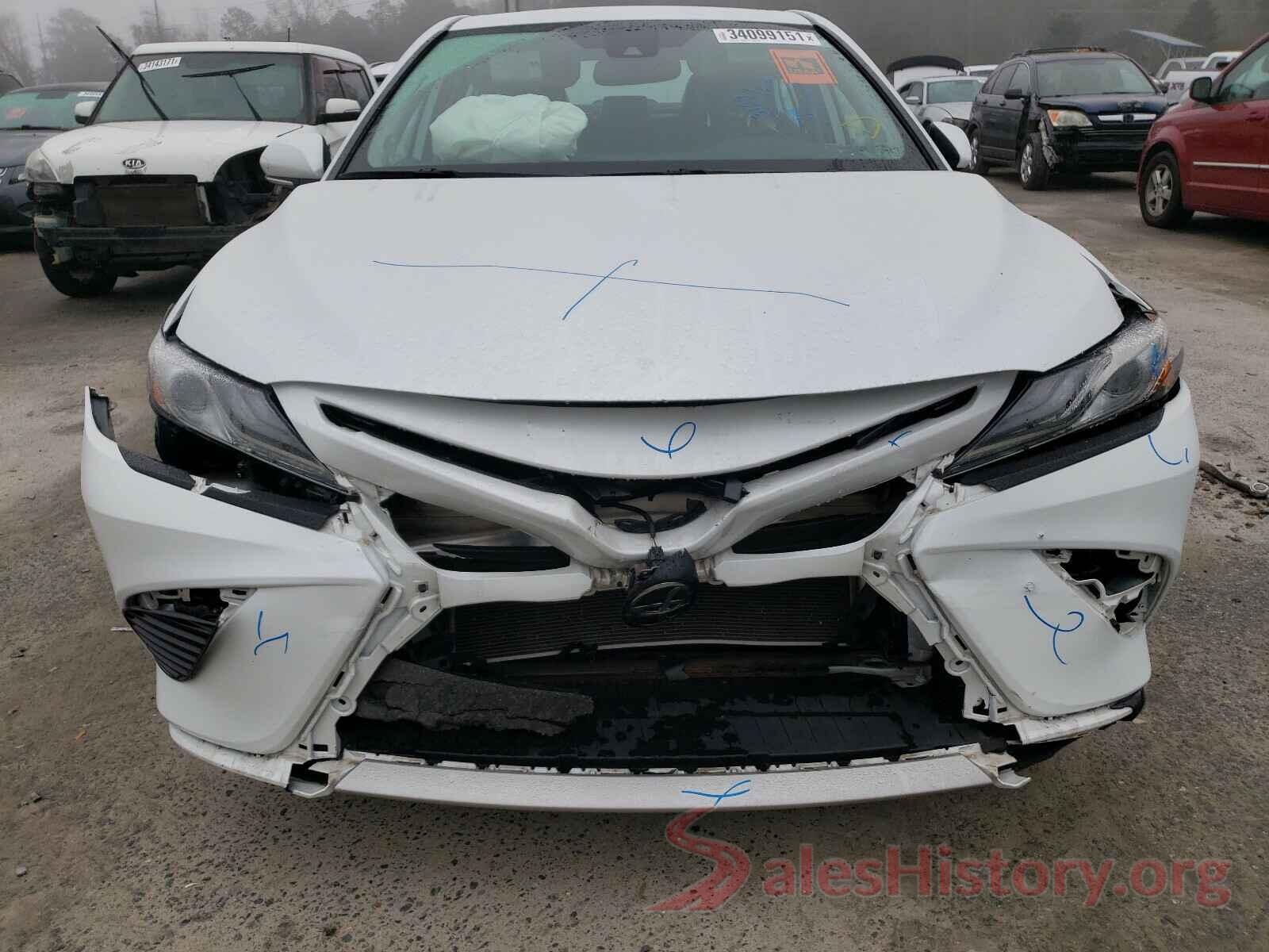 4T1B61HK8KU709706 2019 TOYOTA CAMRY