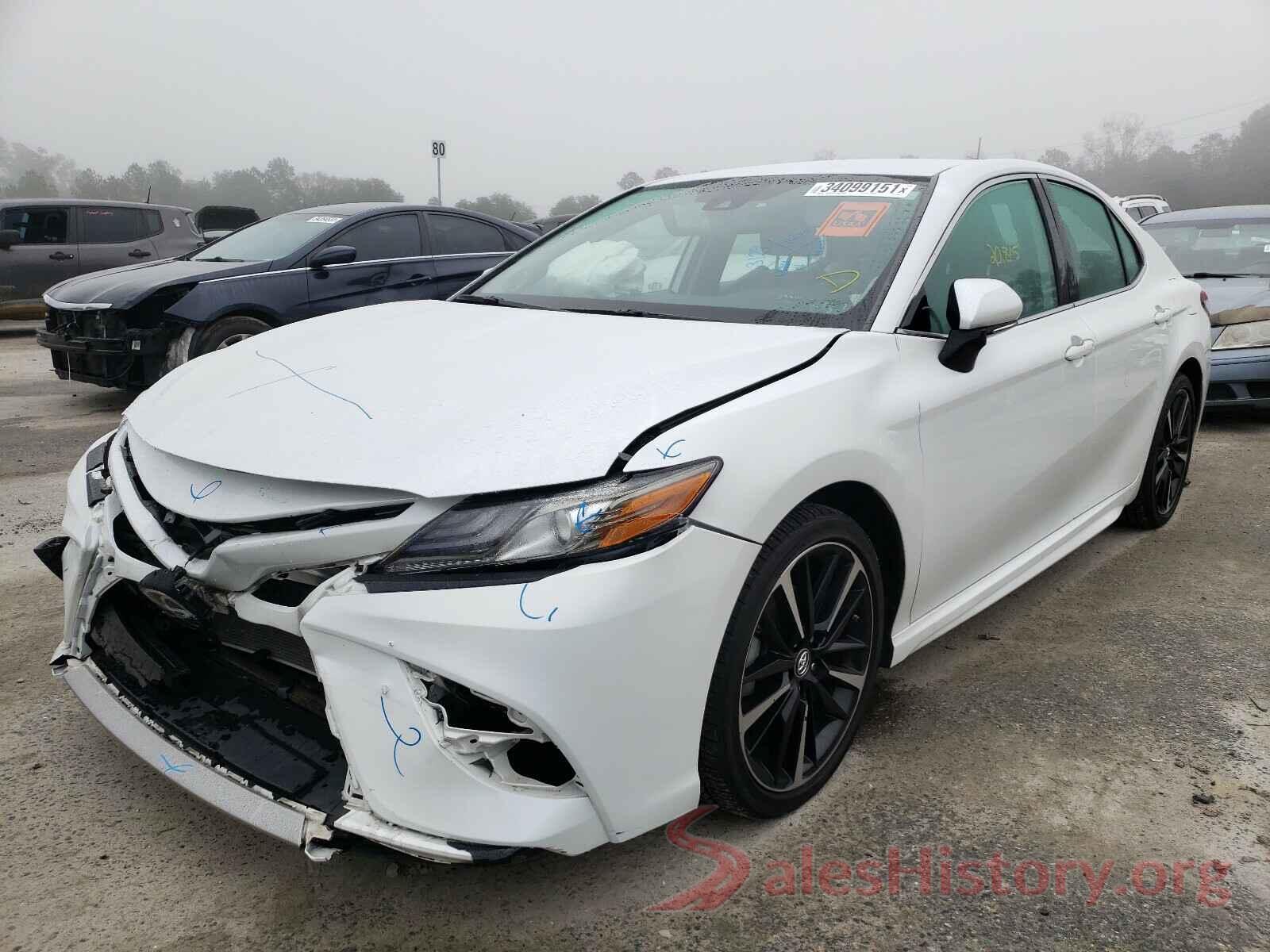 4T1B61HK8KU709706 2019 TOYOTA CAMRY