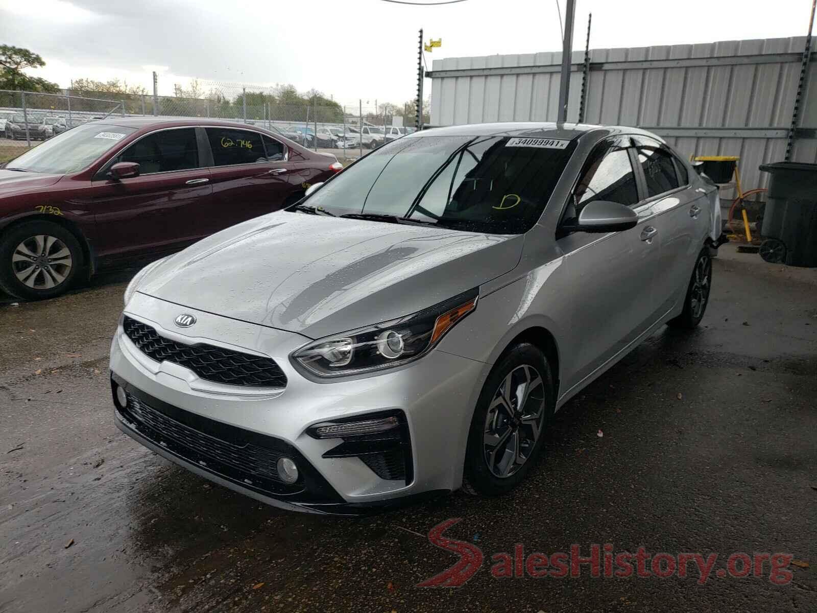 3KPF24ADXLE222456 2020 KIA FORTE