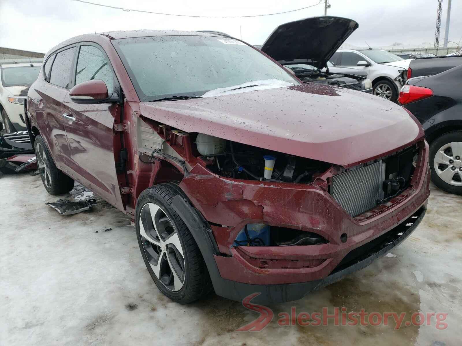 KM8J3CA26GU124379 2016 HYUNDAI TUCSON