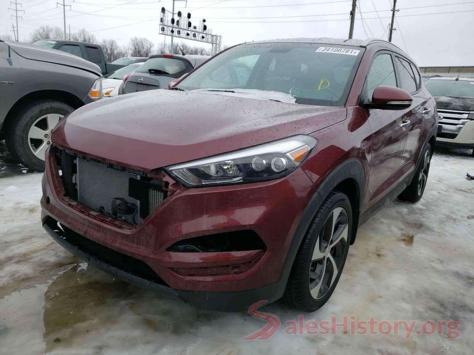 KM8J3CA26GU124379 2016 HYUNDAI TUCSON