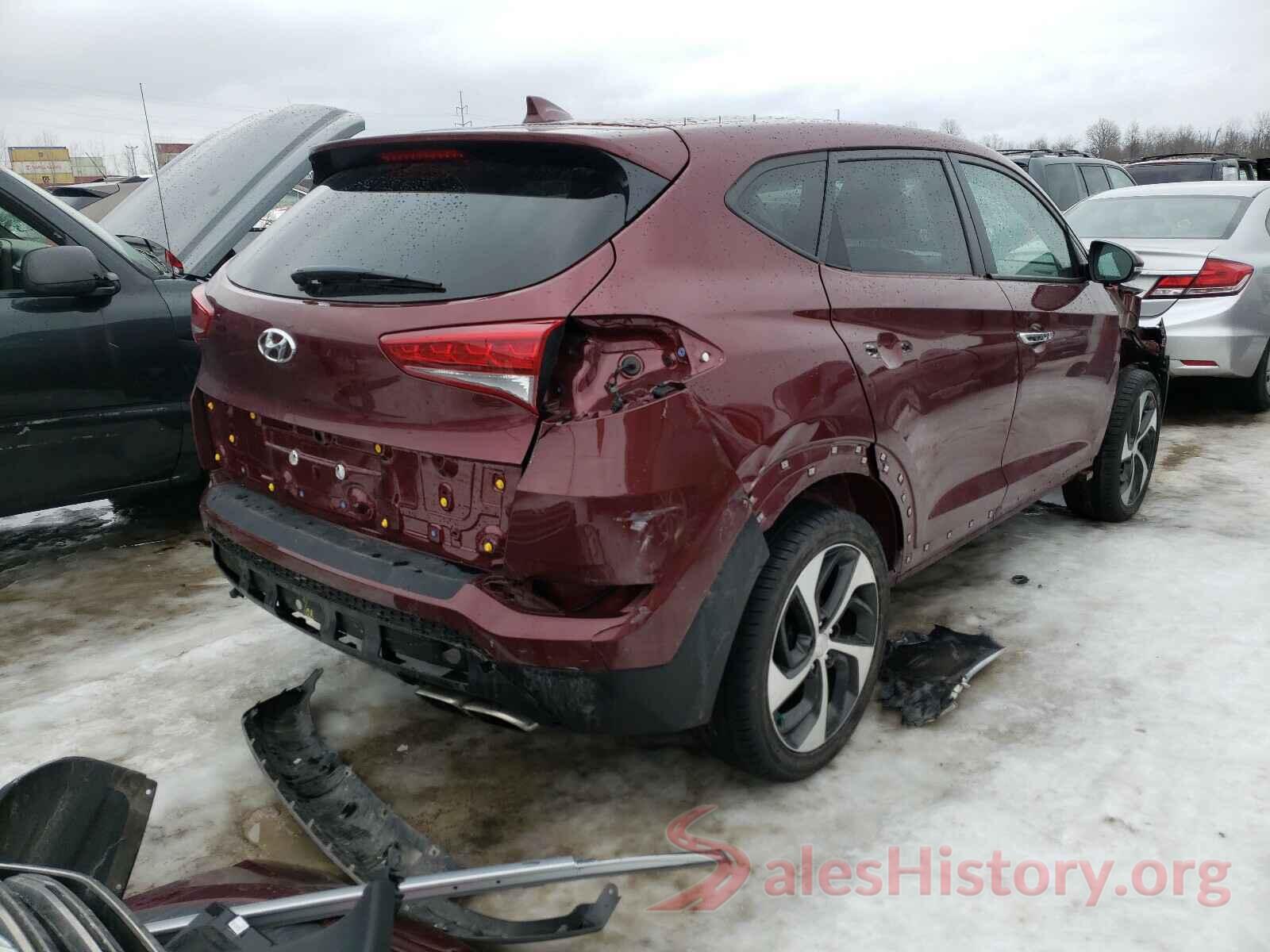 KM8J3CA26GU124379 2016 HYUNDAI TUCSON