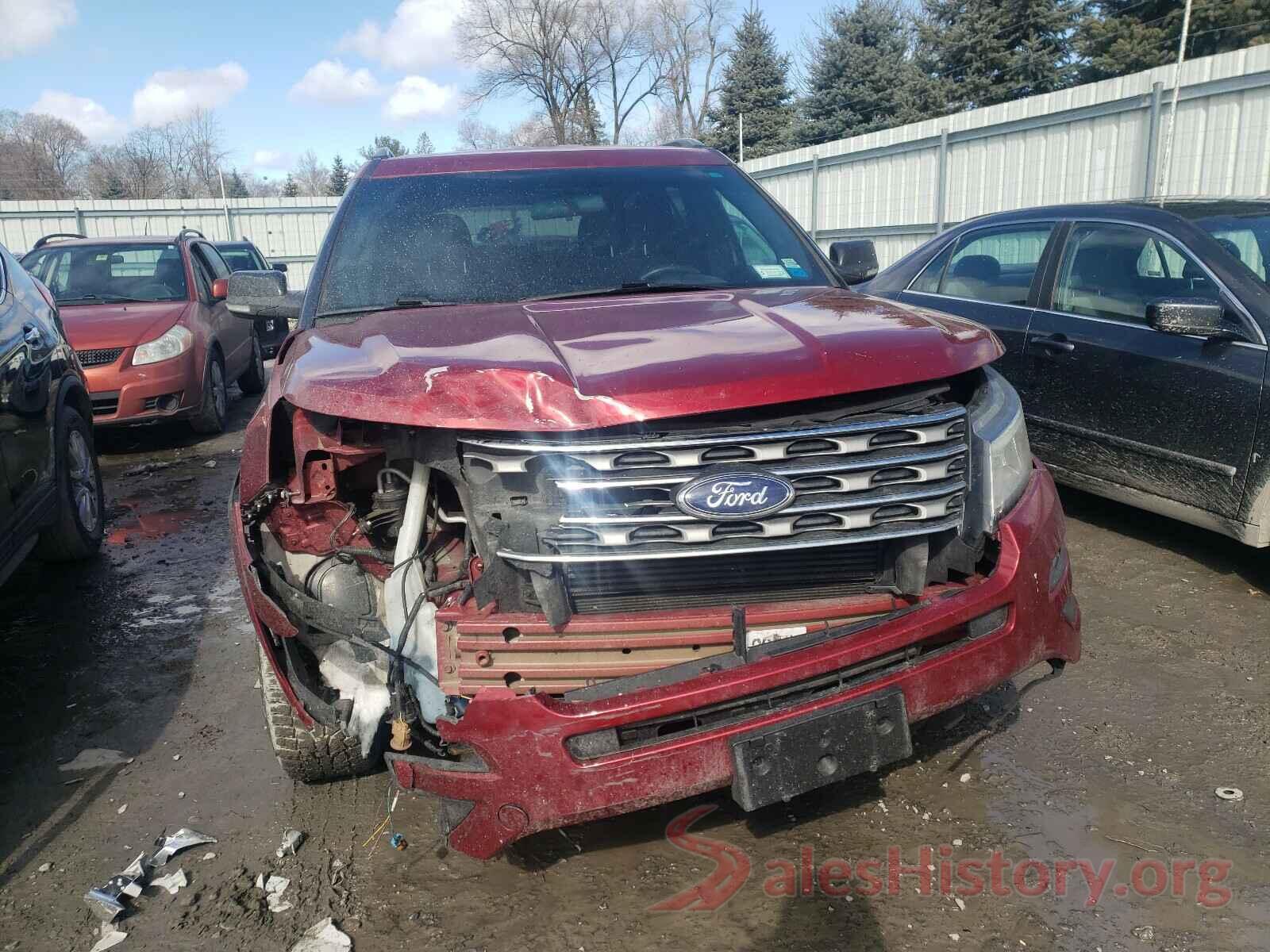 1FM5K8DH6HGB58081 2017 FORD EXPLORER