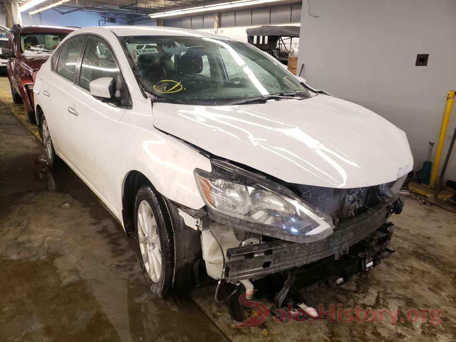 3N1AB7APXKY239165 2019 NISSAN SENTRA