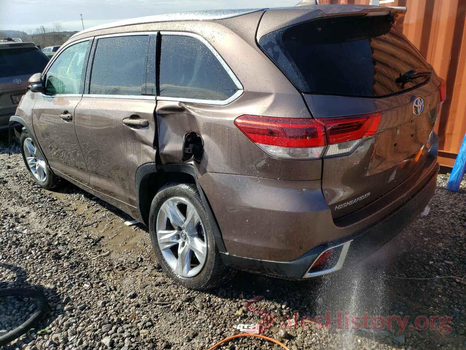 5TDYZRFH3KS298957 2019 TOYOTA HIGHLANDER