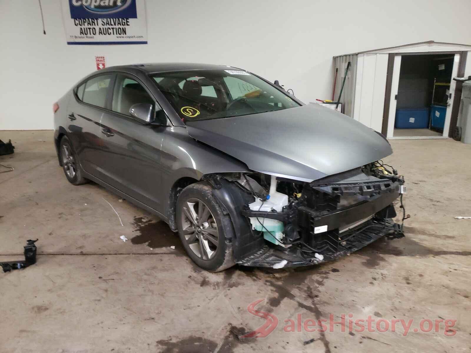 5NPD84LF6JH243737 2018 HYUNDAI ELANTRA