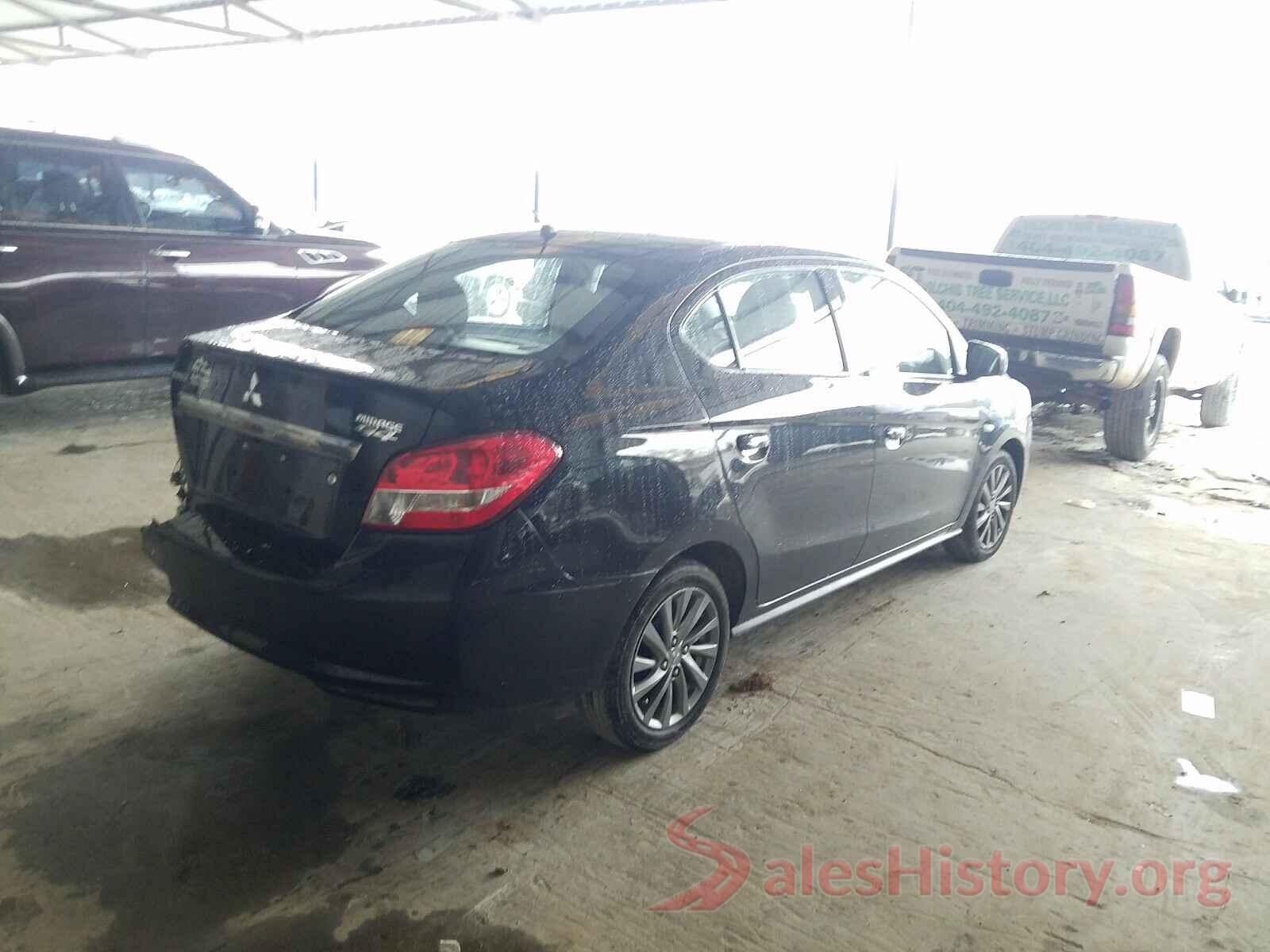 ML32F3FJ3KHF05002 2019 MITSUBISHI MIRAGE