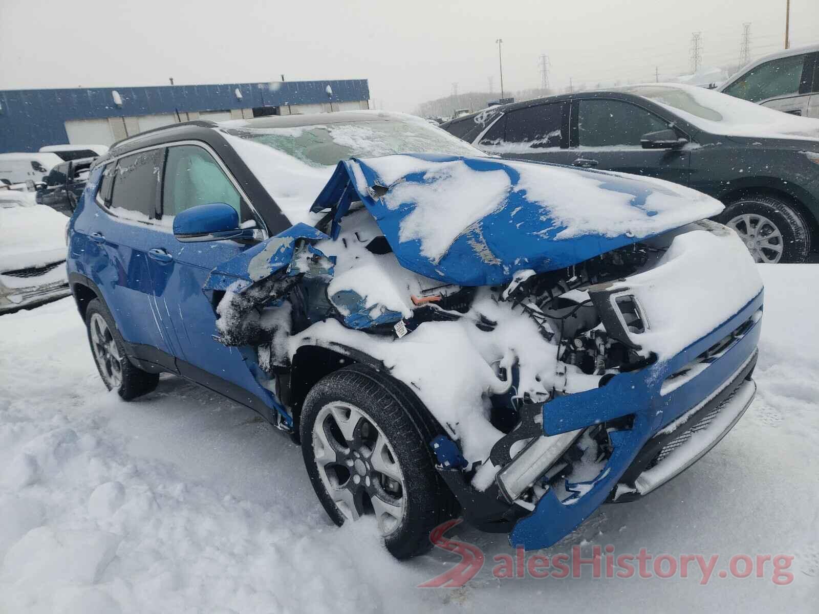 3C4NJDCB4KT768268 2019 JEEP COMPASS