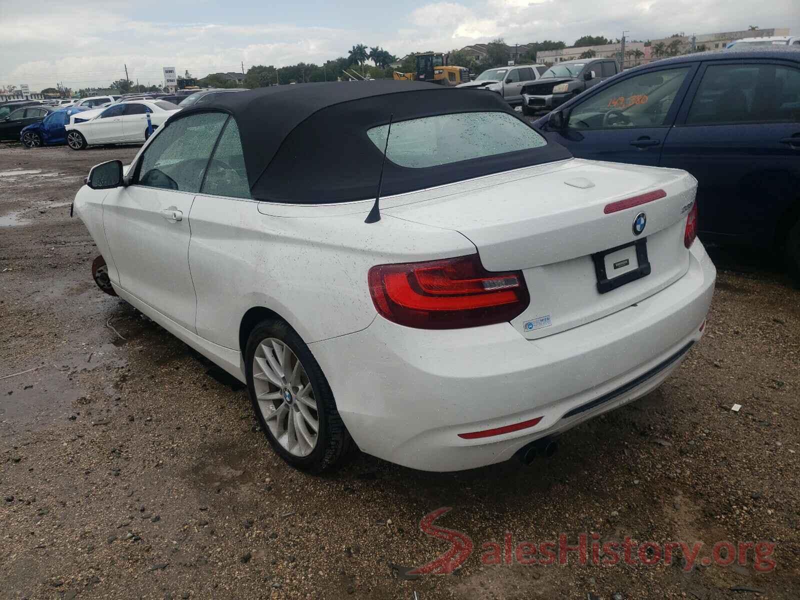 WBA1K9C59GV710860 2016 BMW 2 SERIES