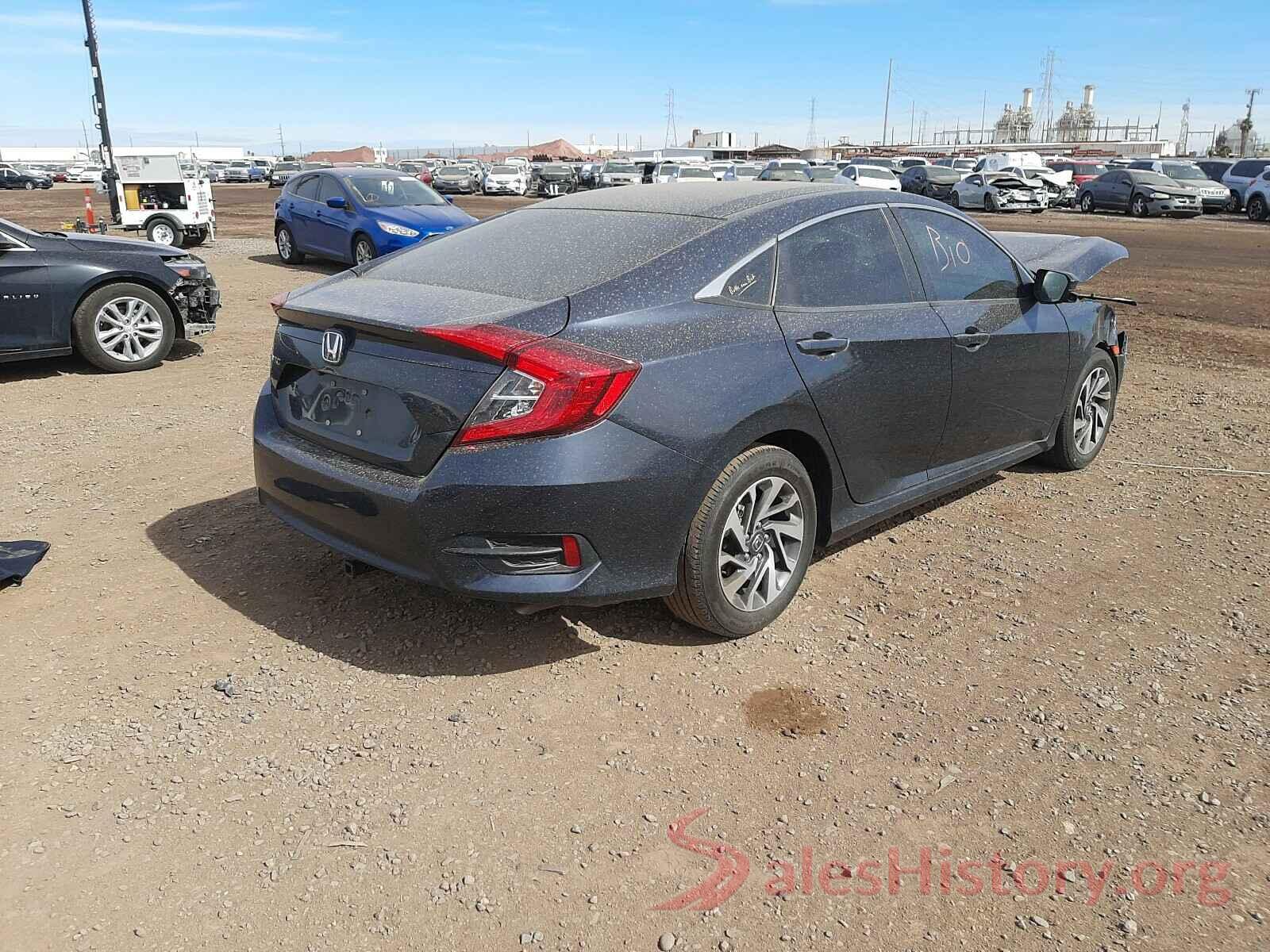 19XFC2F7XGE041593 2016 HONDA CIVIC