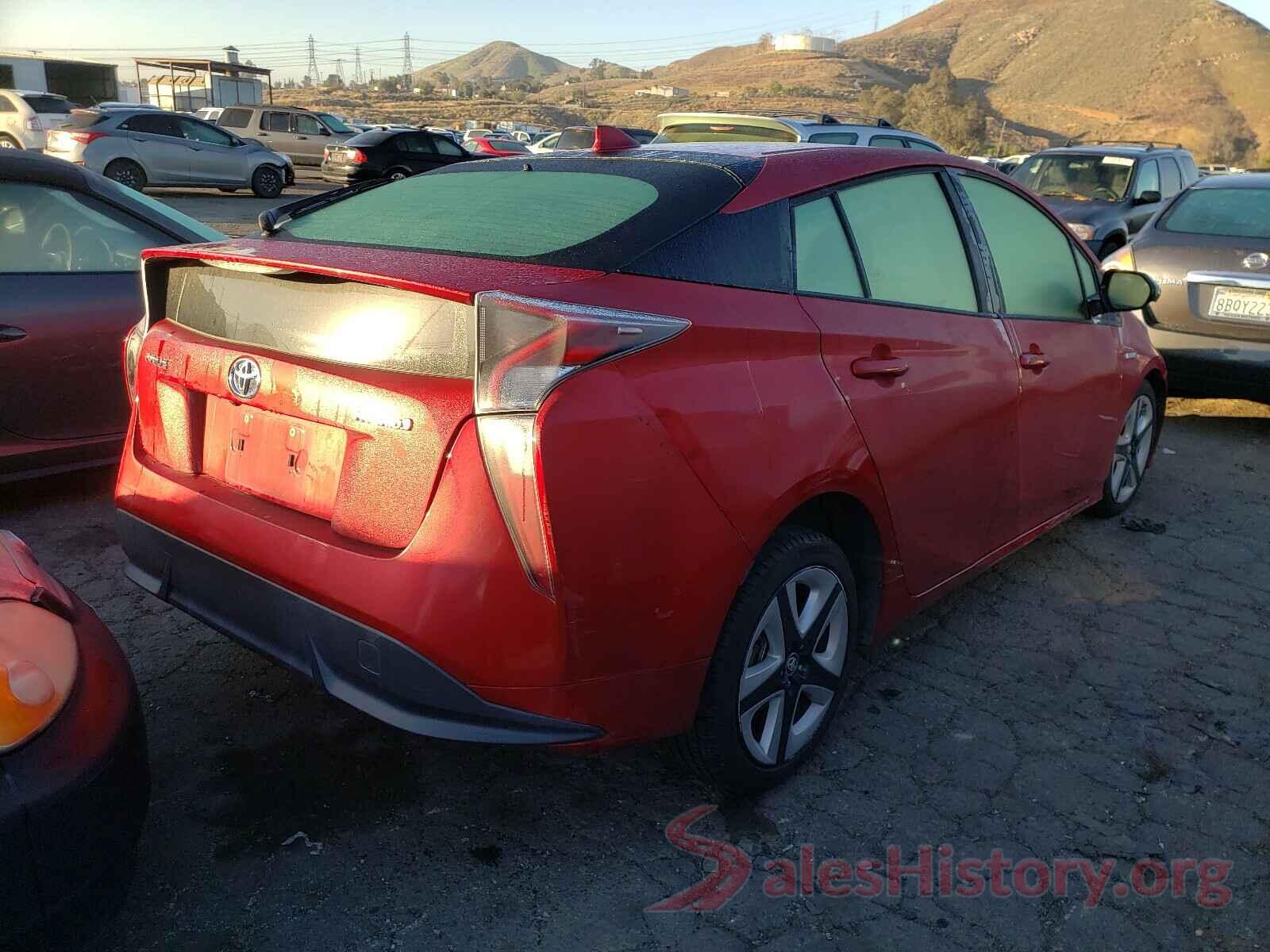 JTDKARFU9H3530627 2017 TOYOTA PRIUS