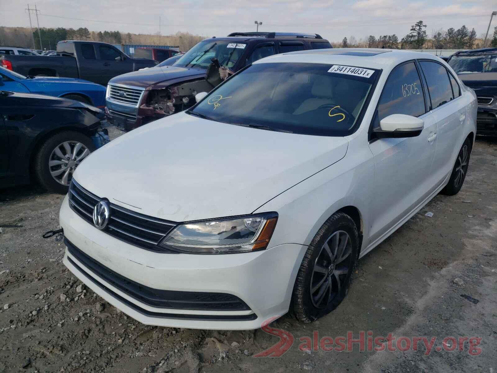 3VWDB7AJ2HM242435 2017 VOLKSWAGEN JETTA