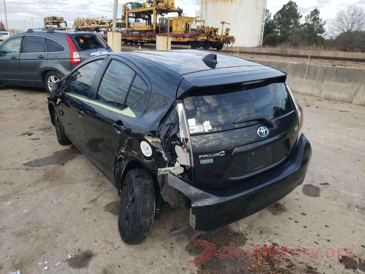 JTDKDTB39G1116260 2016 TOYOTA PRIUS