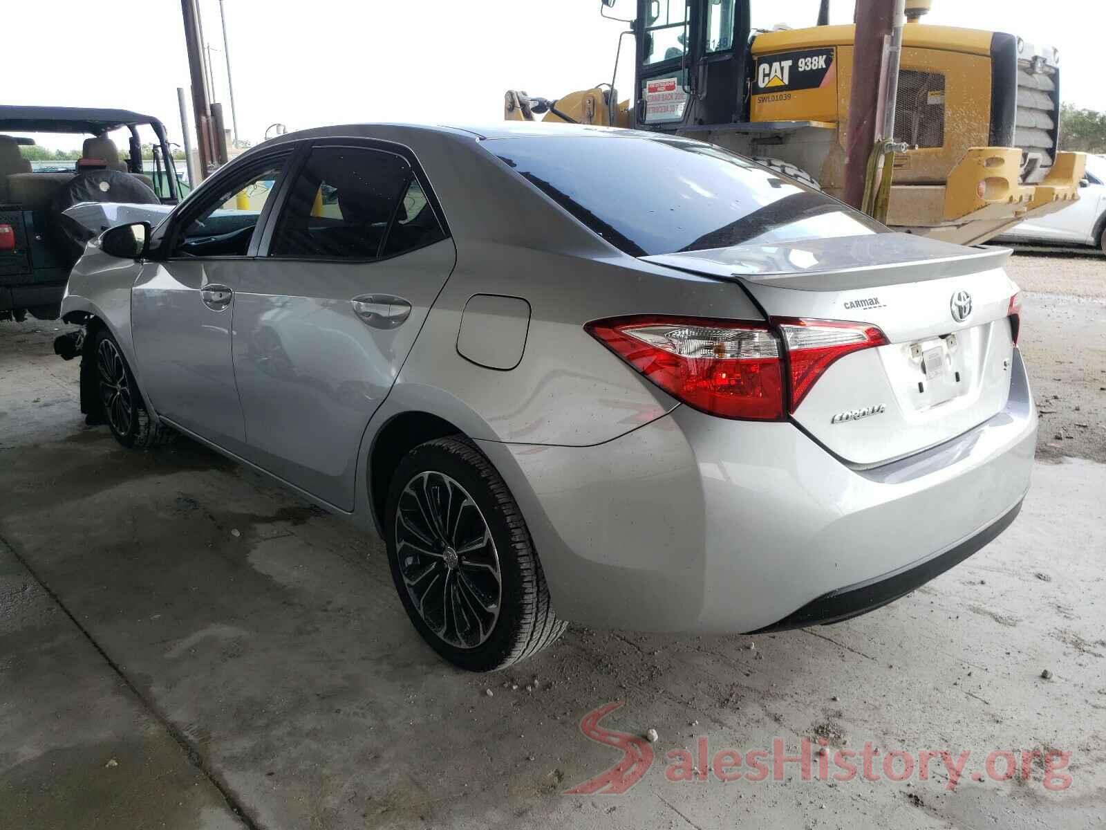 5YFBURHE4GP552733 2016 TOYOTA COROLLA