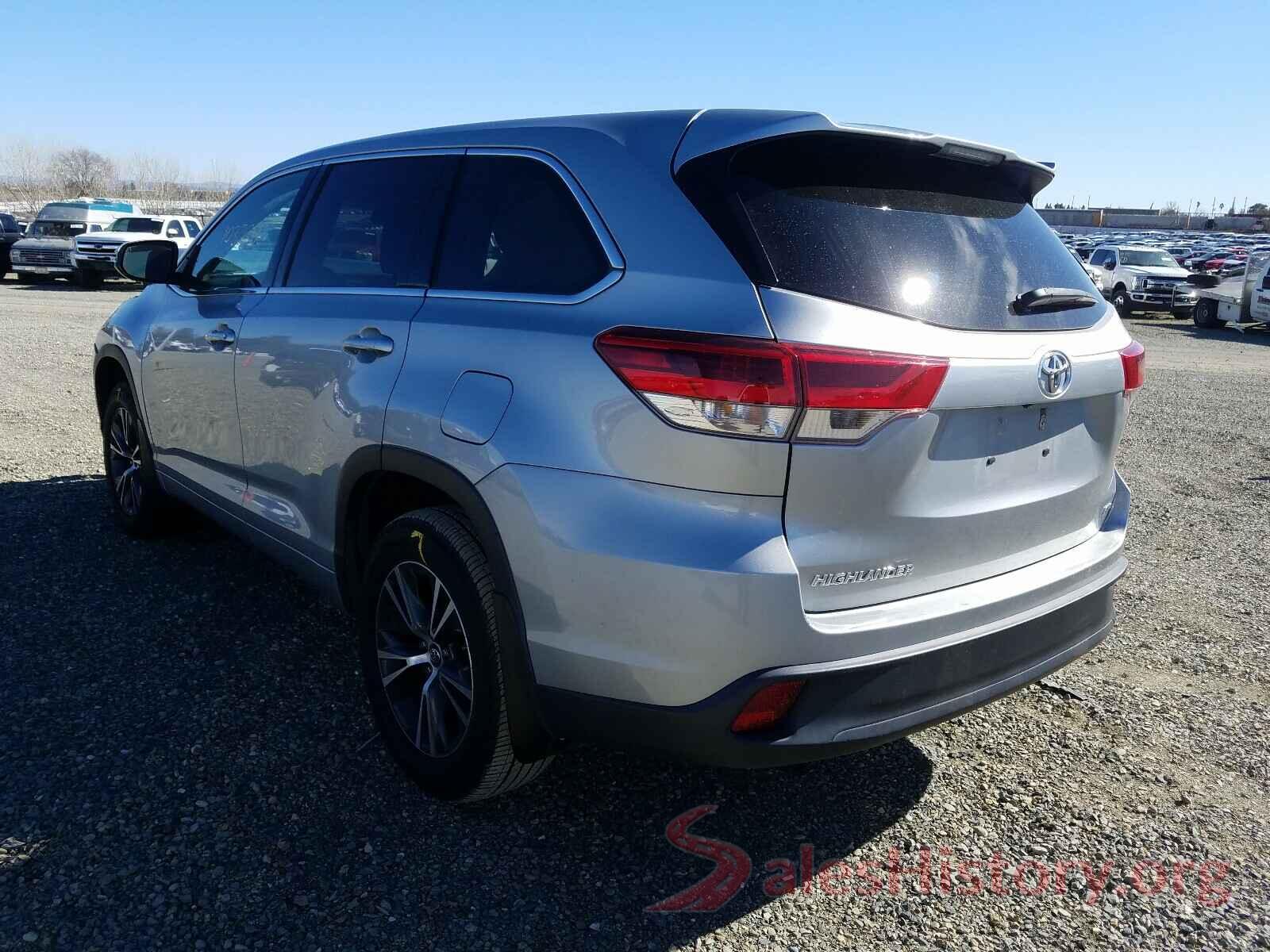 5TDBZRFH0HS401301 2017 TOYOTA HIGHLANDER