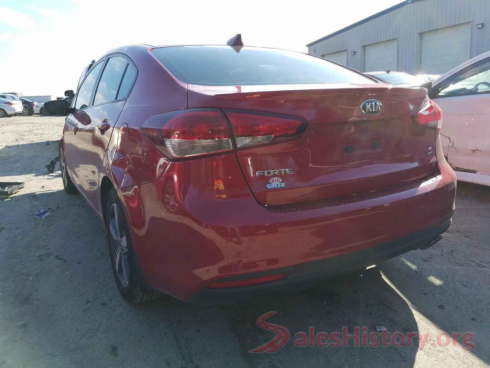 3KPFL4A72JE277052 2018 KIA FORTE