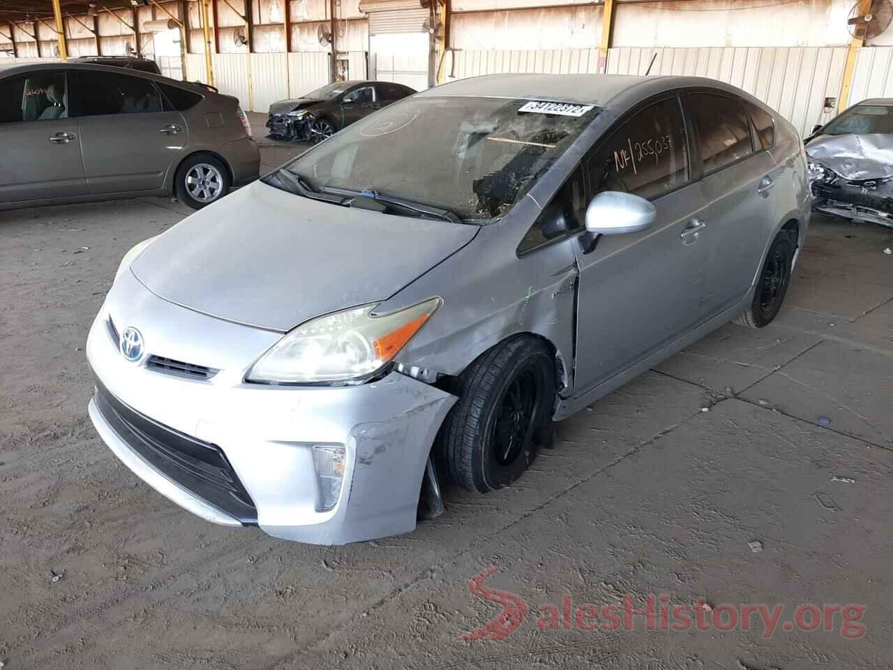 JTDKN3DU7D5690265 2013 TOYOTA PRIUS