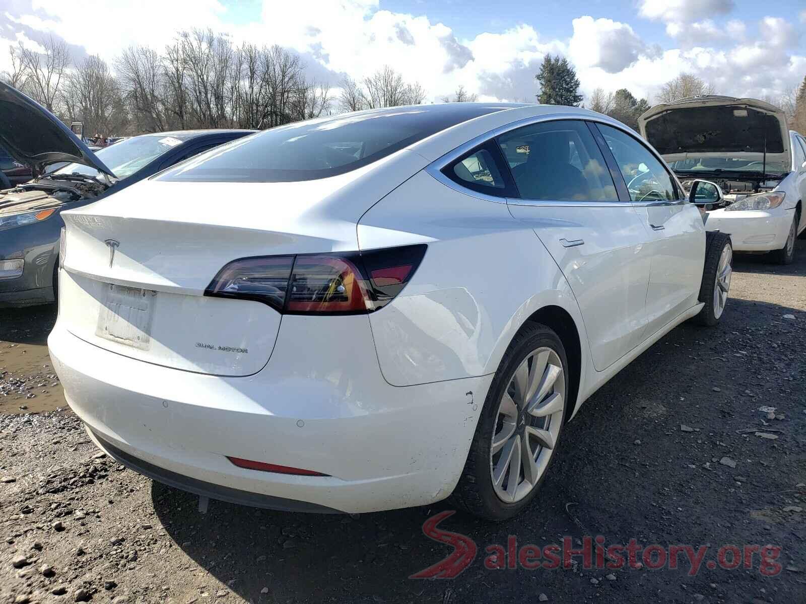 5YJ3E1EB3JF092206 2018 TESLA MODEL 3