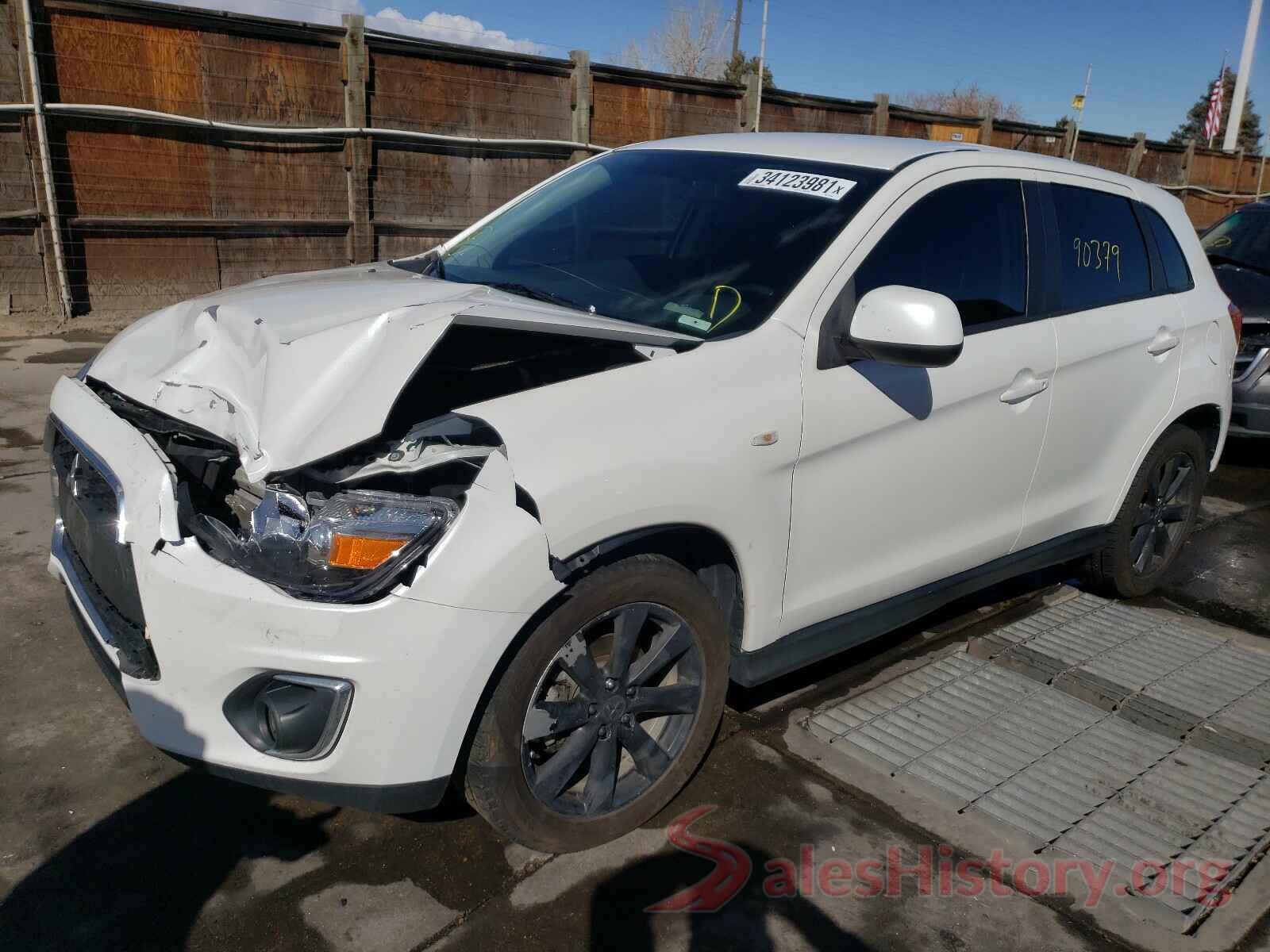 4A4AR3AW4FE045560 2015 MITSUBISHI OUTLANDER