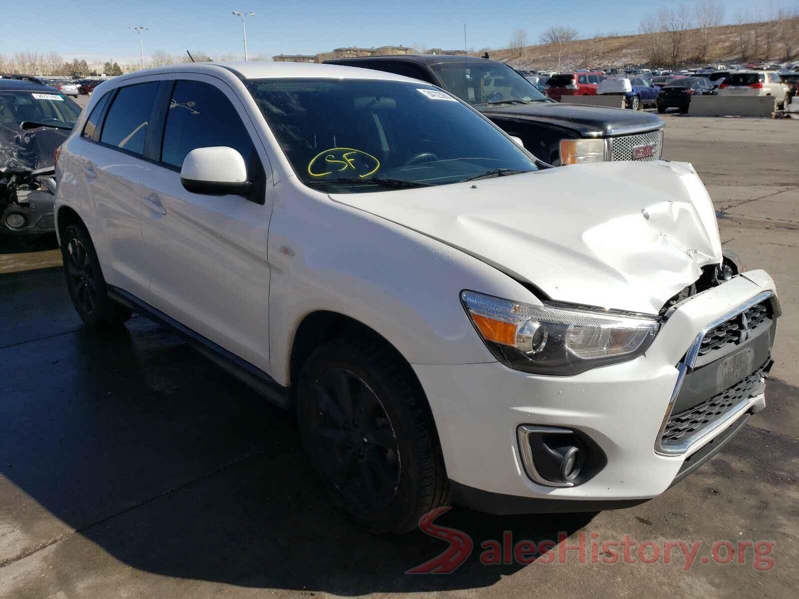 4A4AR3AW4FE045560 2015 MITSUBISHI OUTLANDER