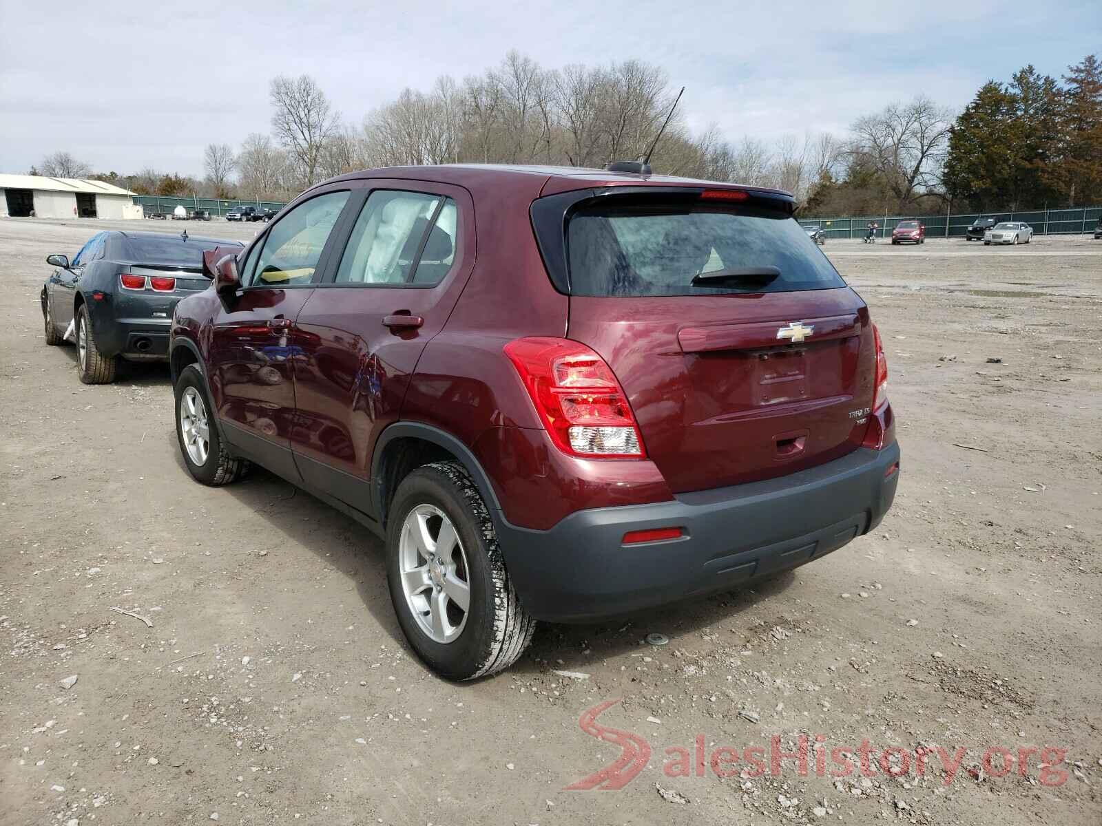 3GNCJNSB3GL274951 2016 CHEVROLET TRAX