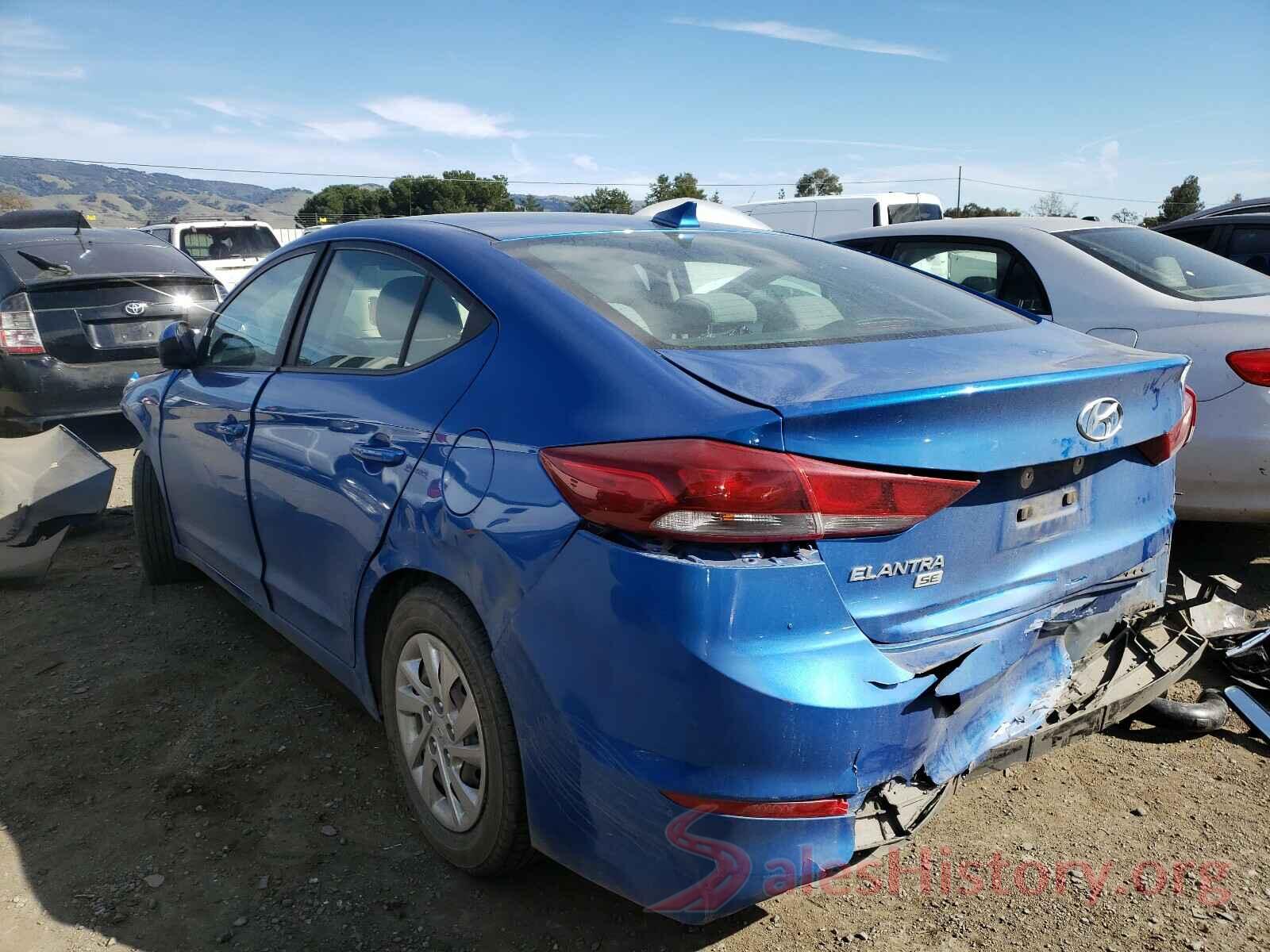 KMHD74LF6HU084961 2017 HYUNDAI ELANTRA