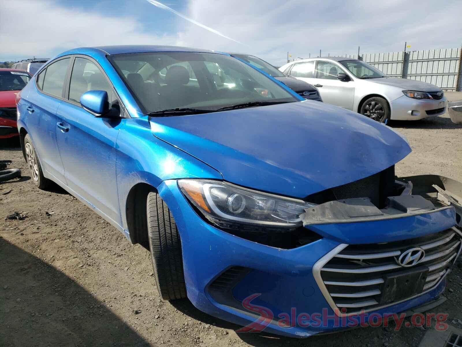 KMHD74LF6HU084961 2017 HYUNDAI ELANTRA