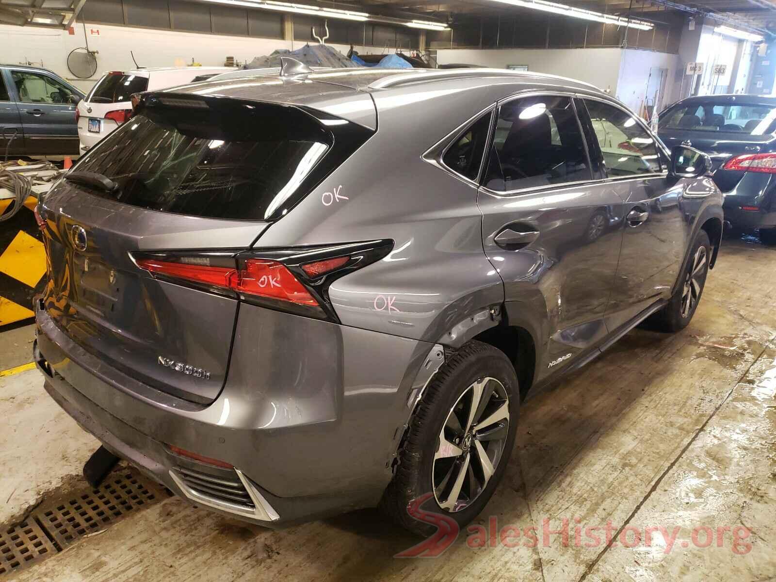 JTJBJRBZ5K2099909 2019 LEXUS NX