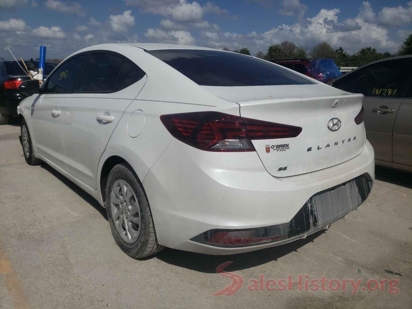 5NPD74LF3LH524156 2020 HYUNDAI ELANTRA