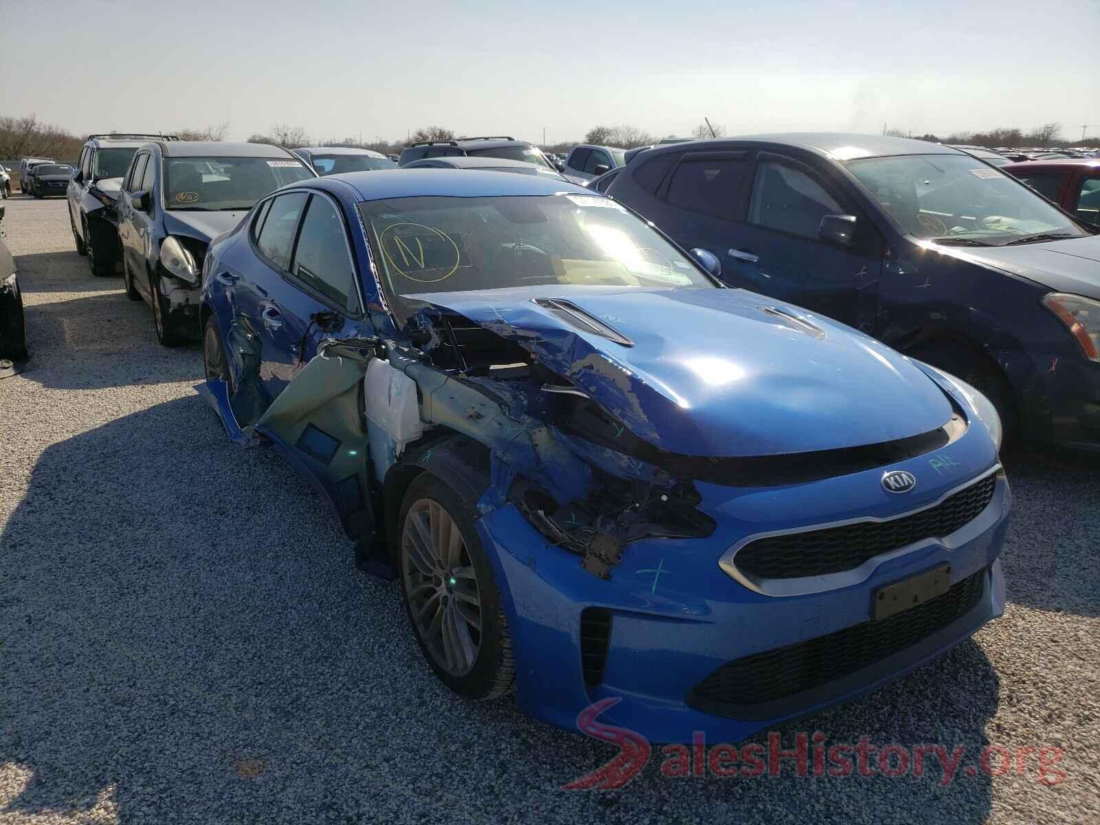 KNAE15LA6J6033035 2018 KIA STINGER