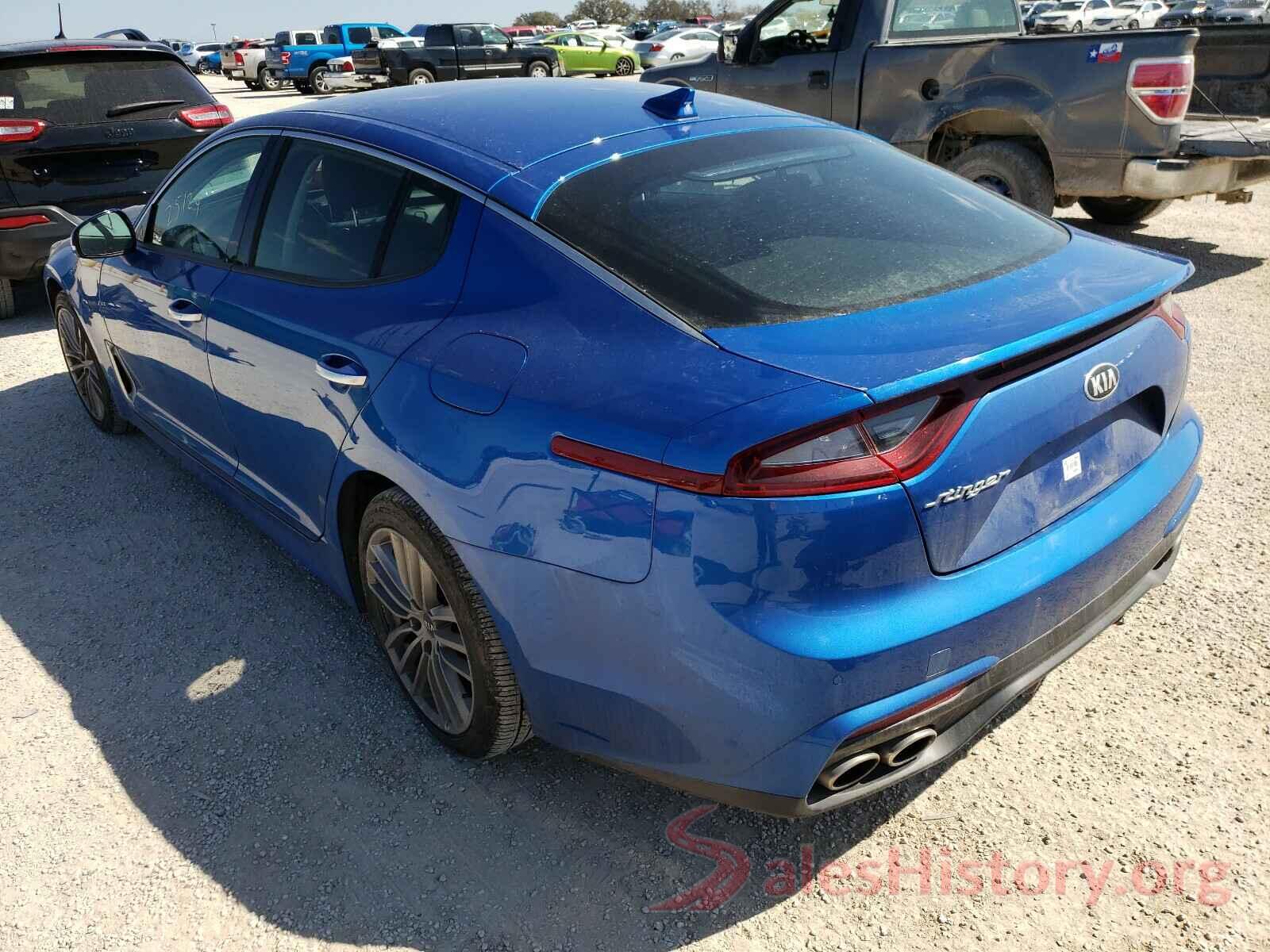 KNAE15LA6J6033035 2018 KIA STINGER