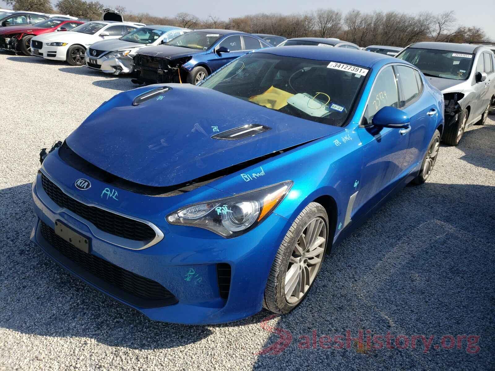 KNAE15LA6J6033035 2018 KIA STINGER