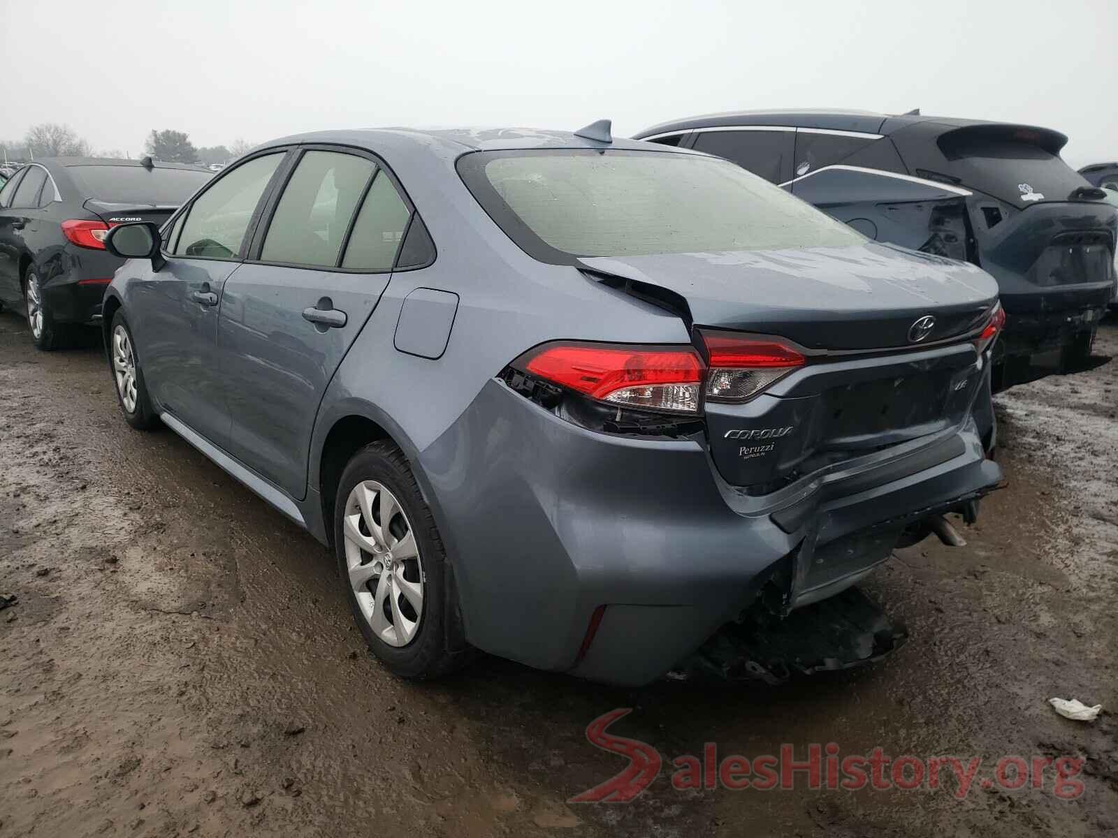 JTDEPRAE6LJ011843 2020 TOYOTA COROLLA