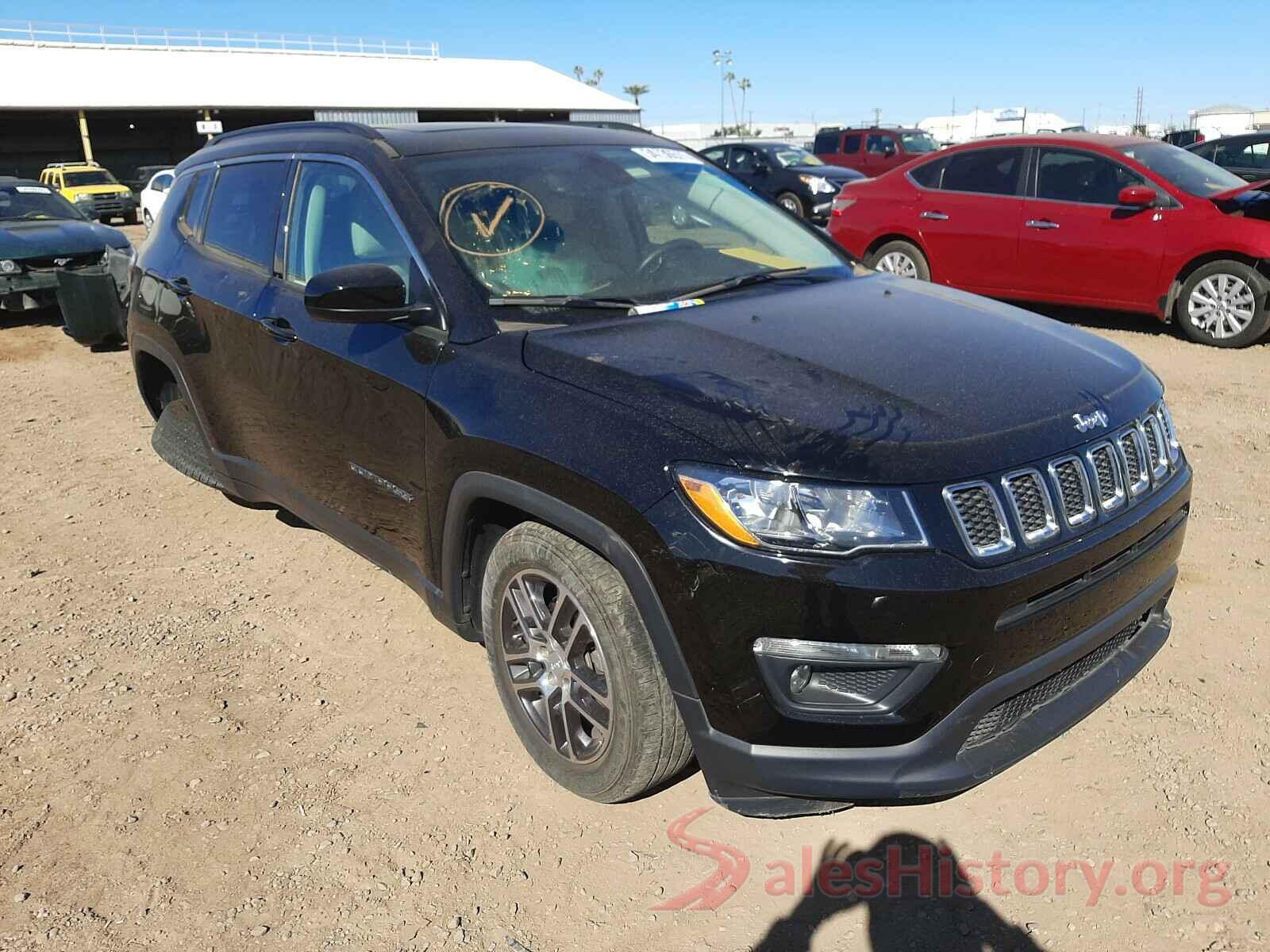 3C4NJCBB7KT756059 2019 JEEP COMPASS