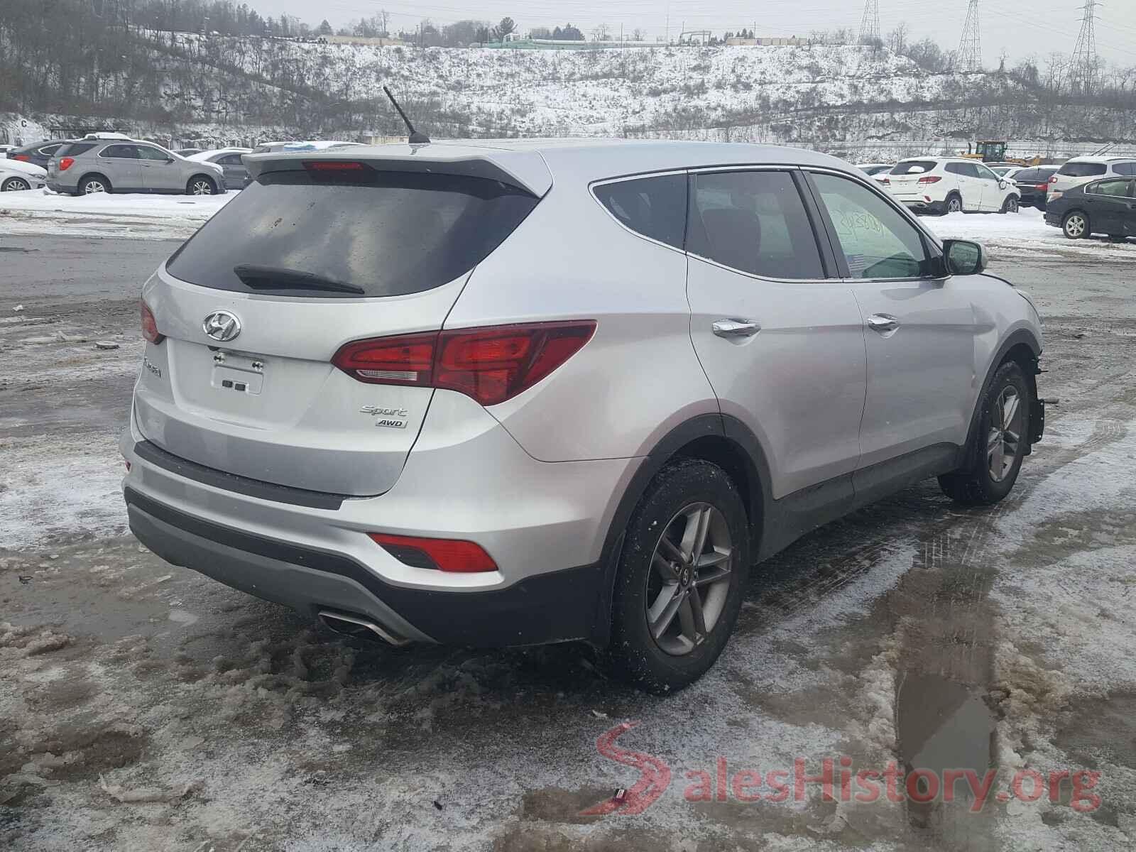 5XYZTDLBXJG544505 2018 HYUNDAI SANTA FE