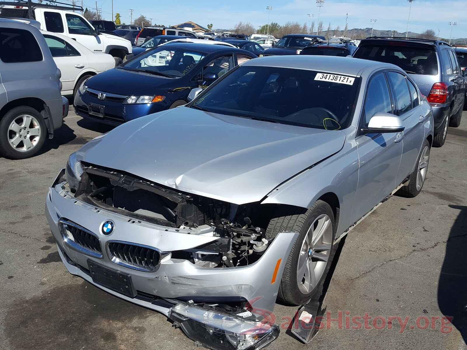 WBA8B9G30HNU52057 2017 BMW 3 SERIES