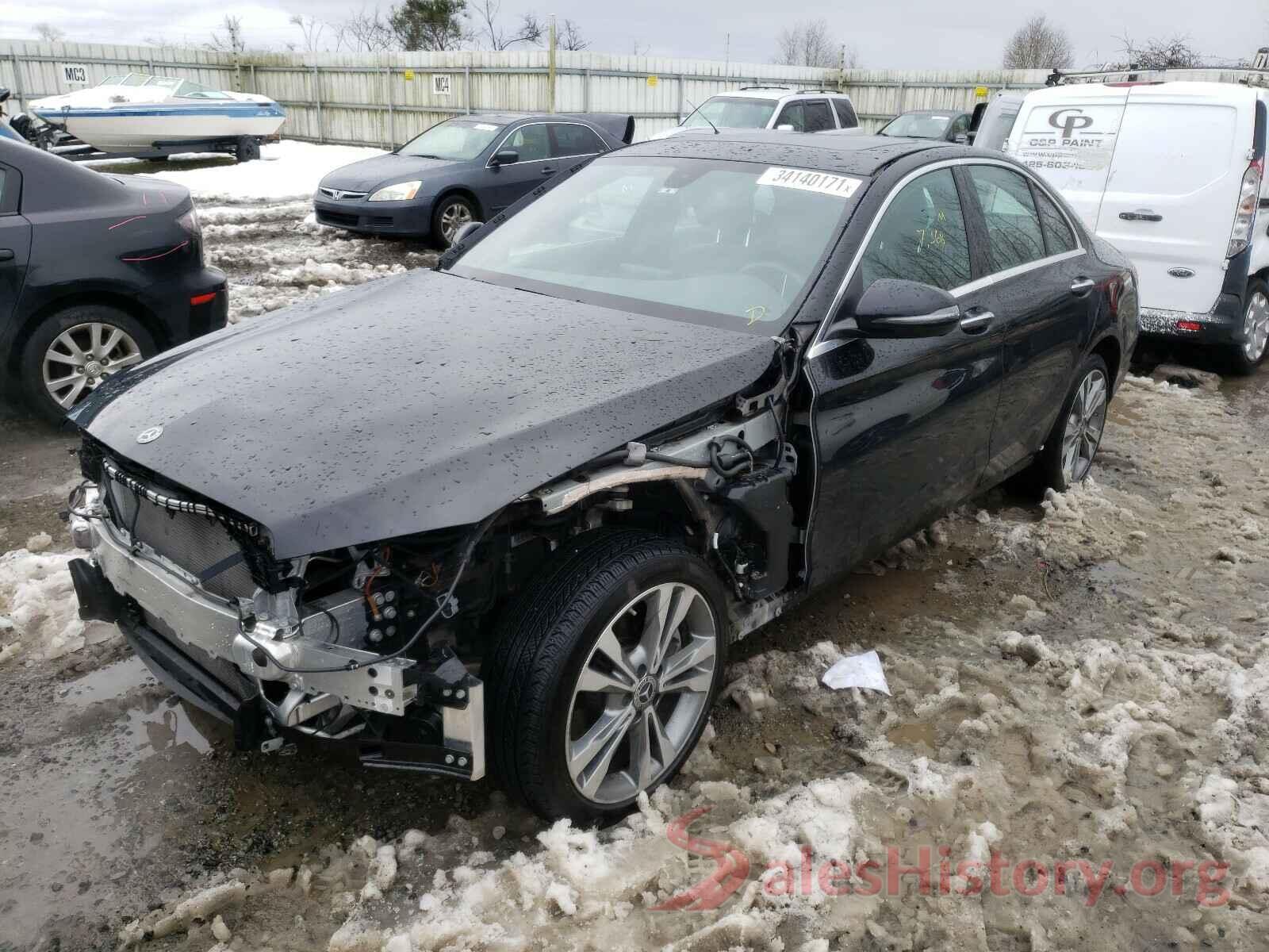 55SWF4KB3JU247738 2018 MERCEDES-BENZ C CLASS