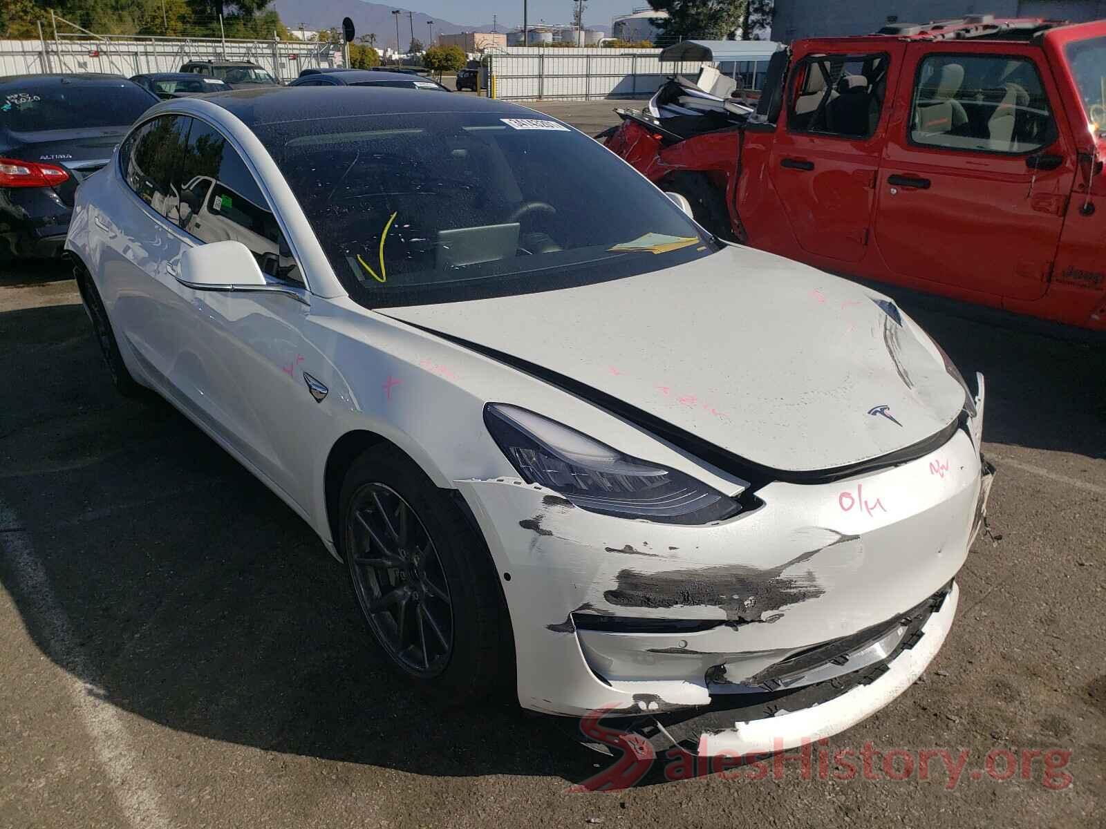 5YJ3E1EA1LF805887 2020 TESLA MODEL 3